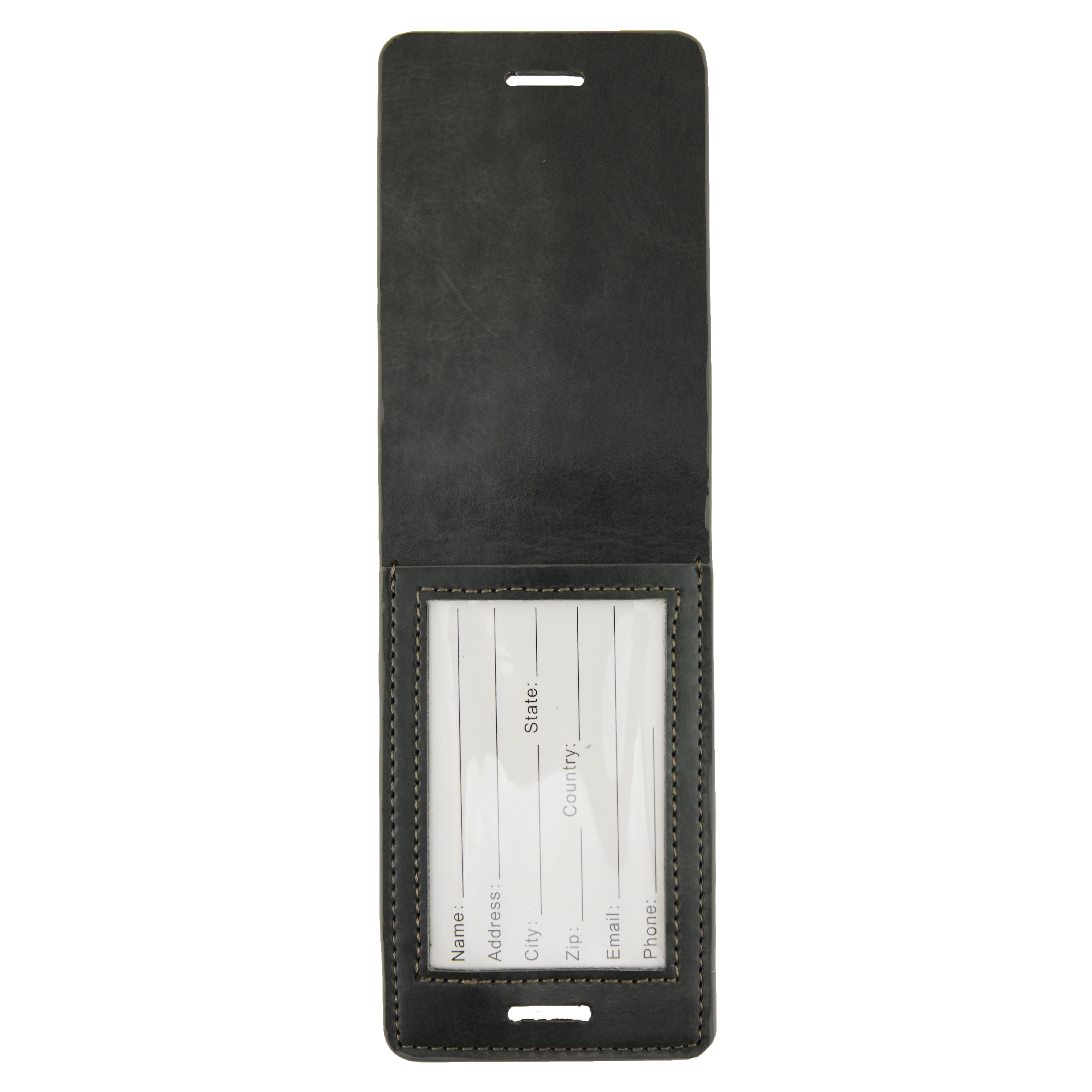 New Age Italian PU Leather Luggage Tag 55