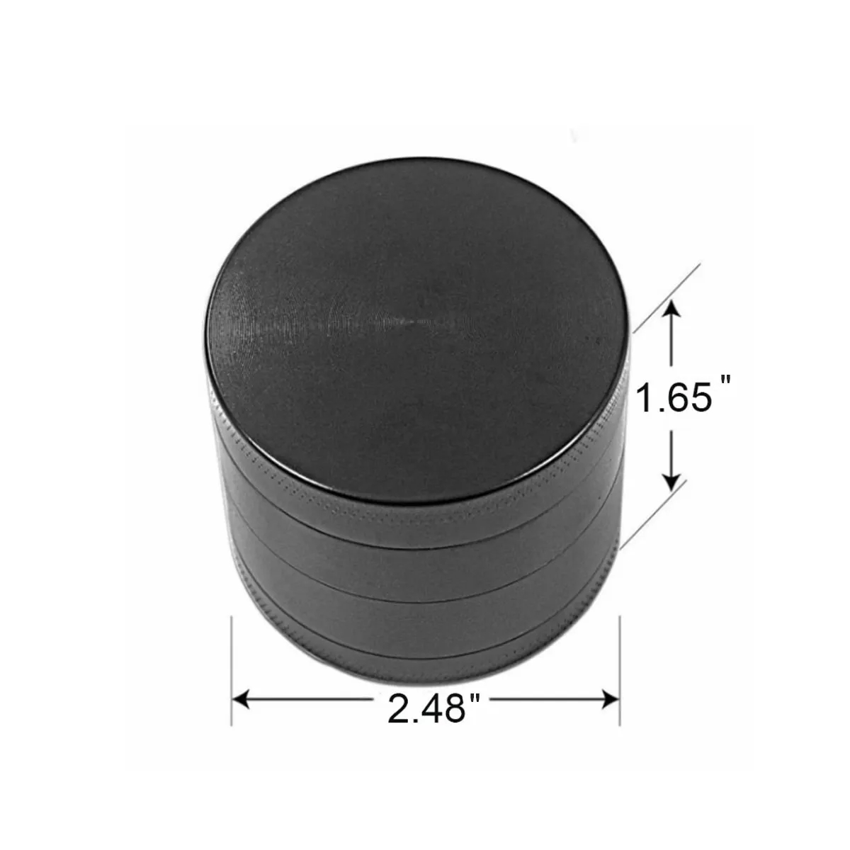 Large Capacity Easy Clean Premium Zinc Spice Grinder 3