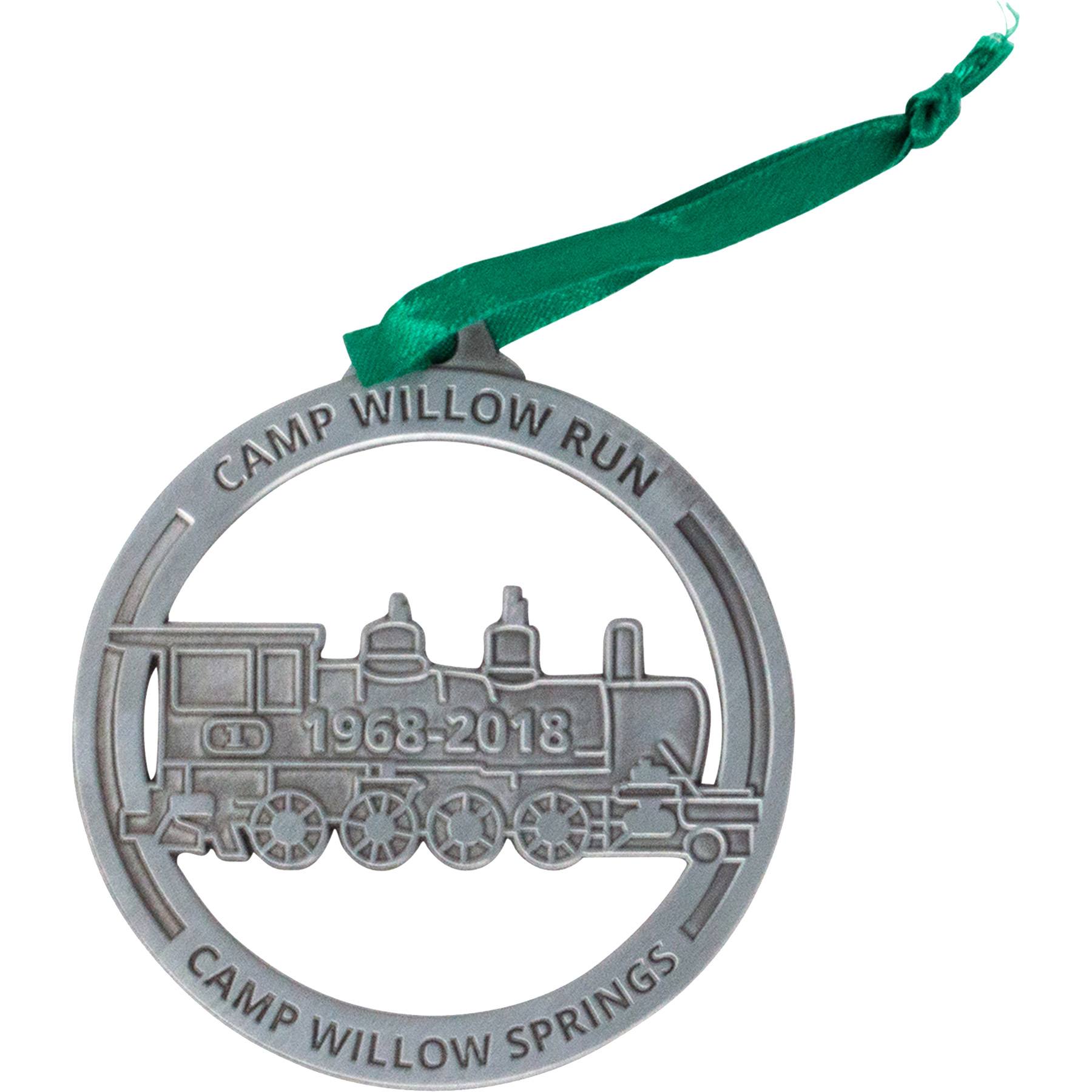 Die Struck Ornaments: 3" W x 3" H 2