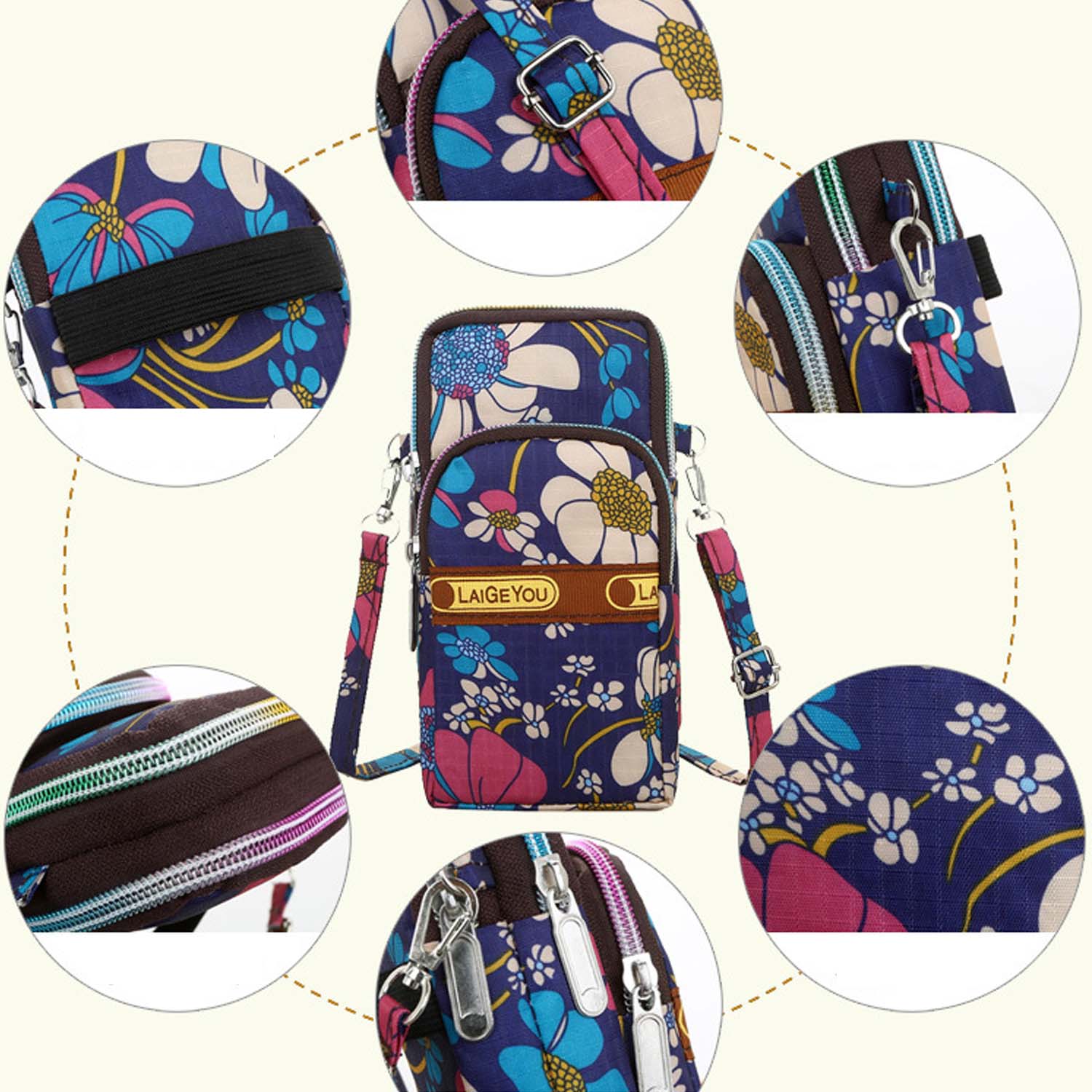 Cell Phone Pouch Crossbody Bag 4
