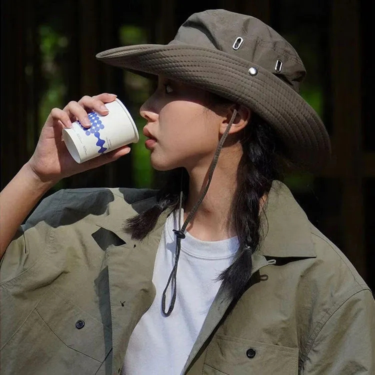 Breathable Mountain Fishing Hat with Camping Cap 2