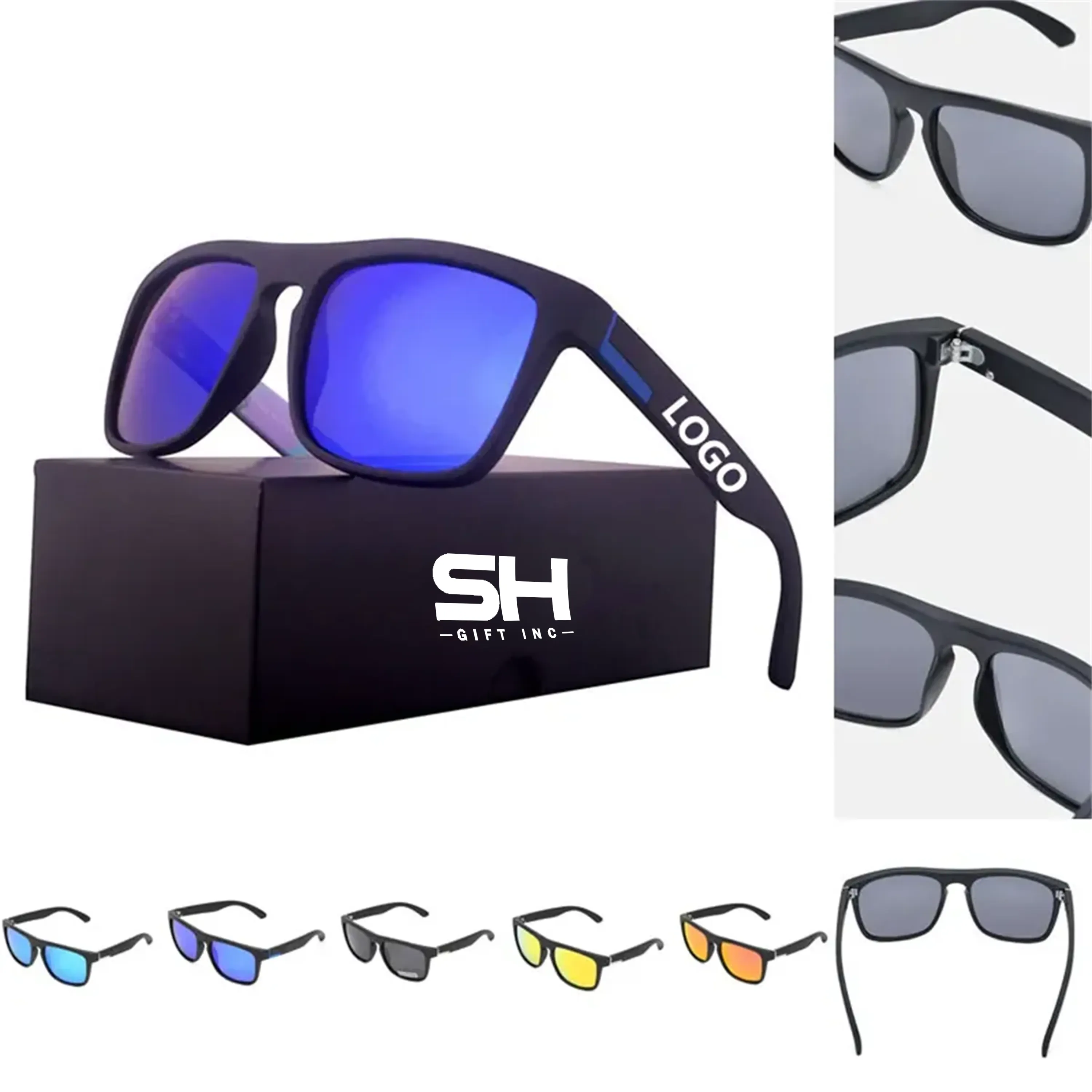 Custom PC Frosted Polarized Stylish Sunglasses 2