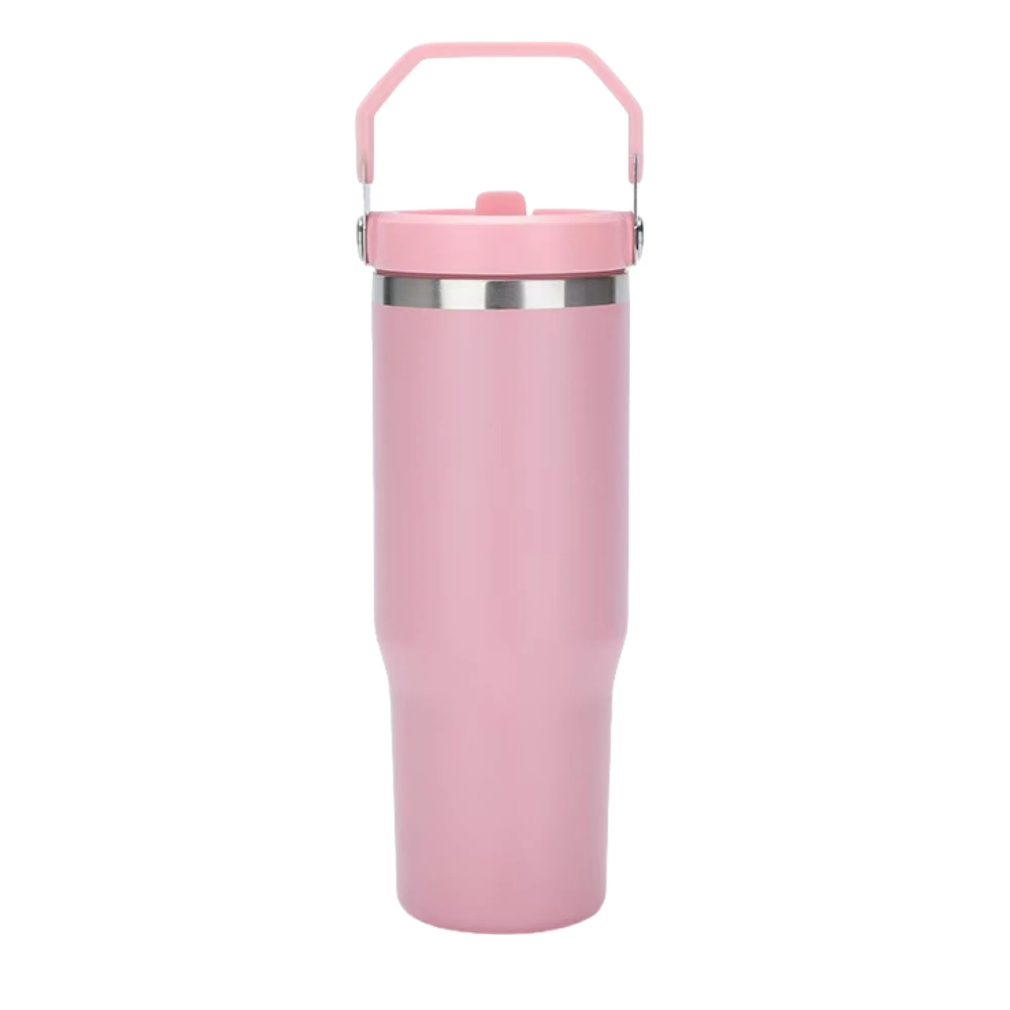 20oz Stainless Steel Tumbler Cup with Straw Leak Resistant 3