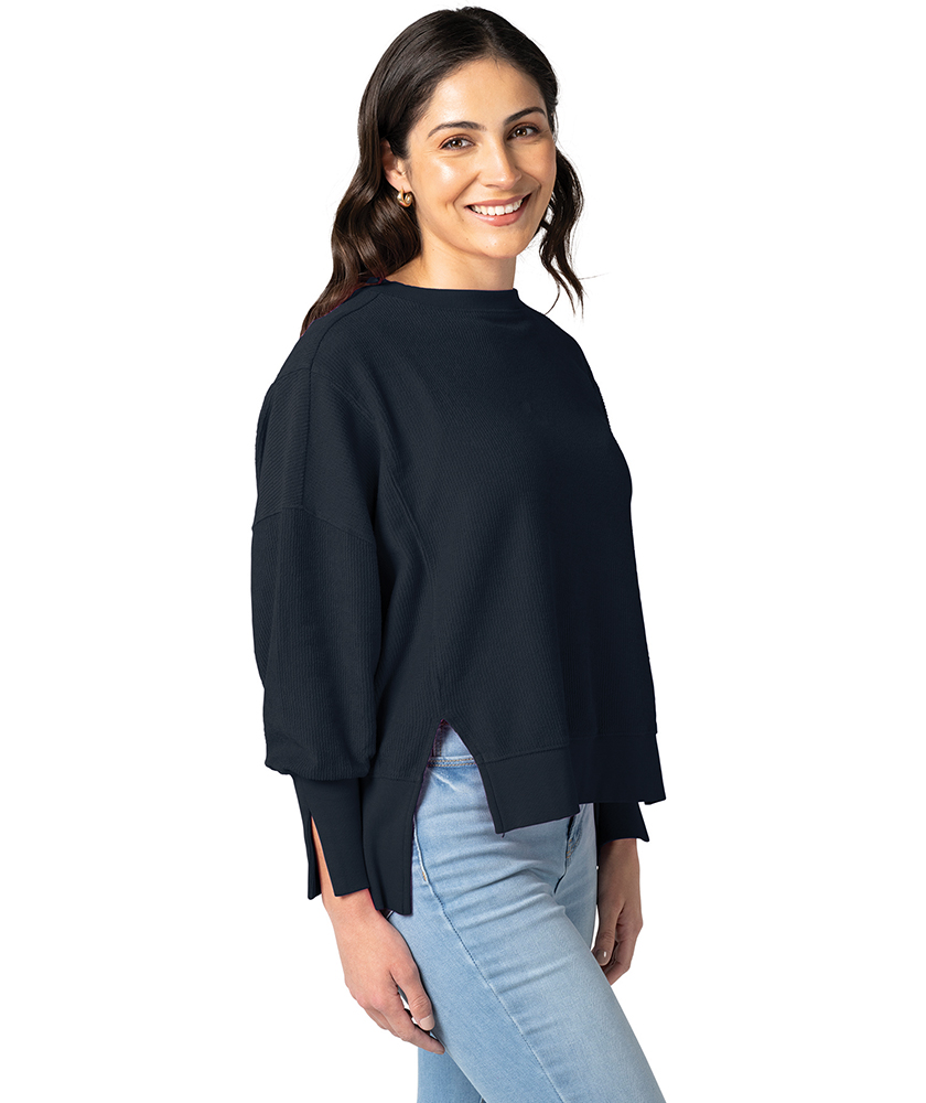 Women's Camden Spliced Crew Neck Sweatshirt 28