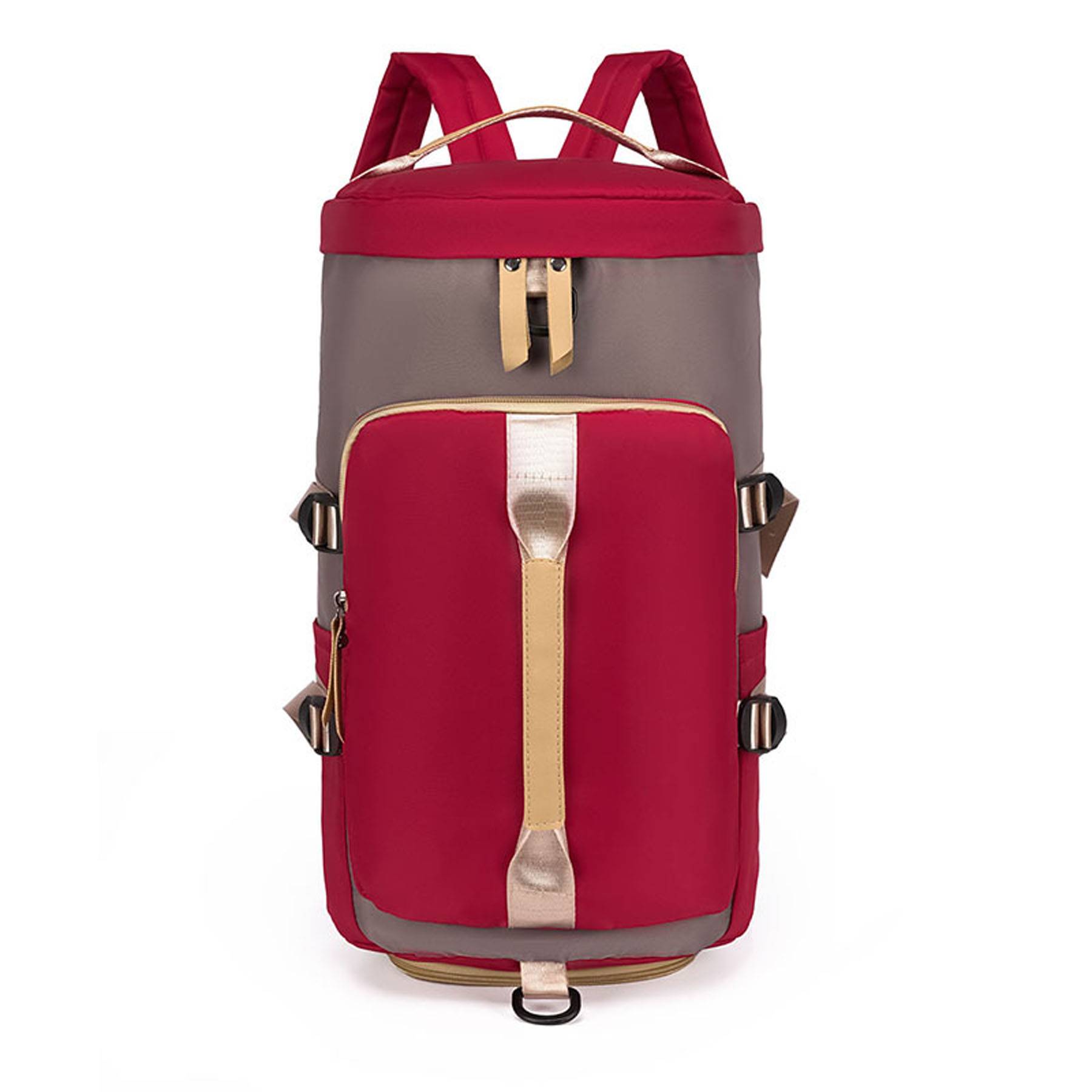 Sports Duffle Backpack with Shoe Compartment for Women 4