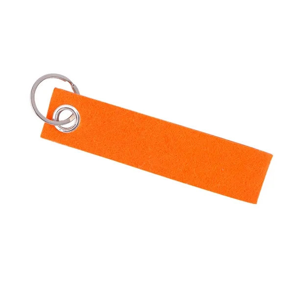 Custom Rpet Felt Keychain 6