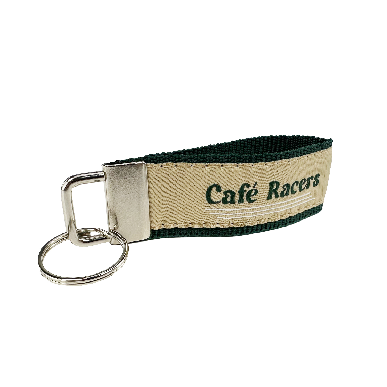 1" x 3" Woven Key Strap w/ Nickel-Plated Hardware - "Elite" Weave 9