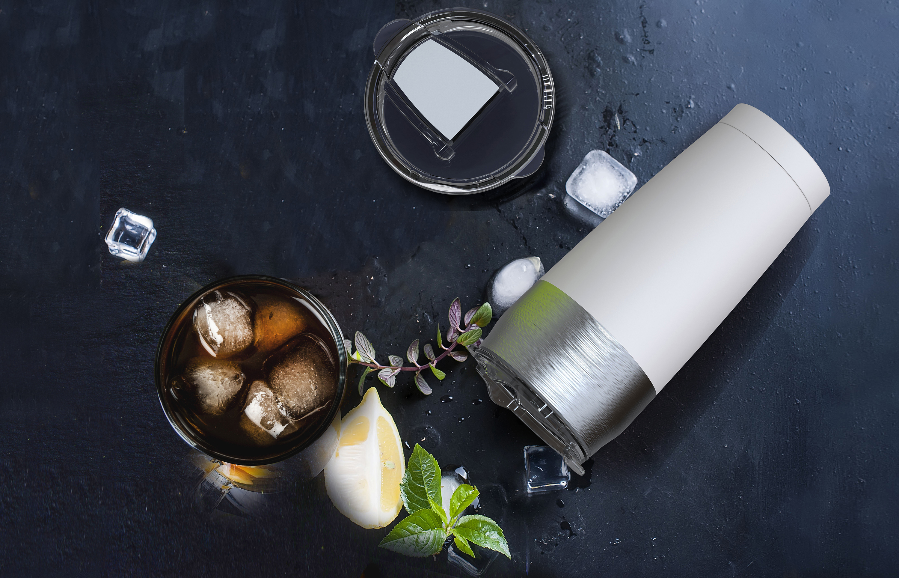 Asobu 20 Oz. Tied Tumbler Vacuum Insulated Travel Mug 20