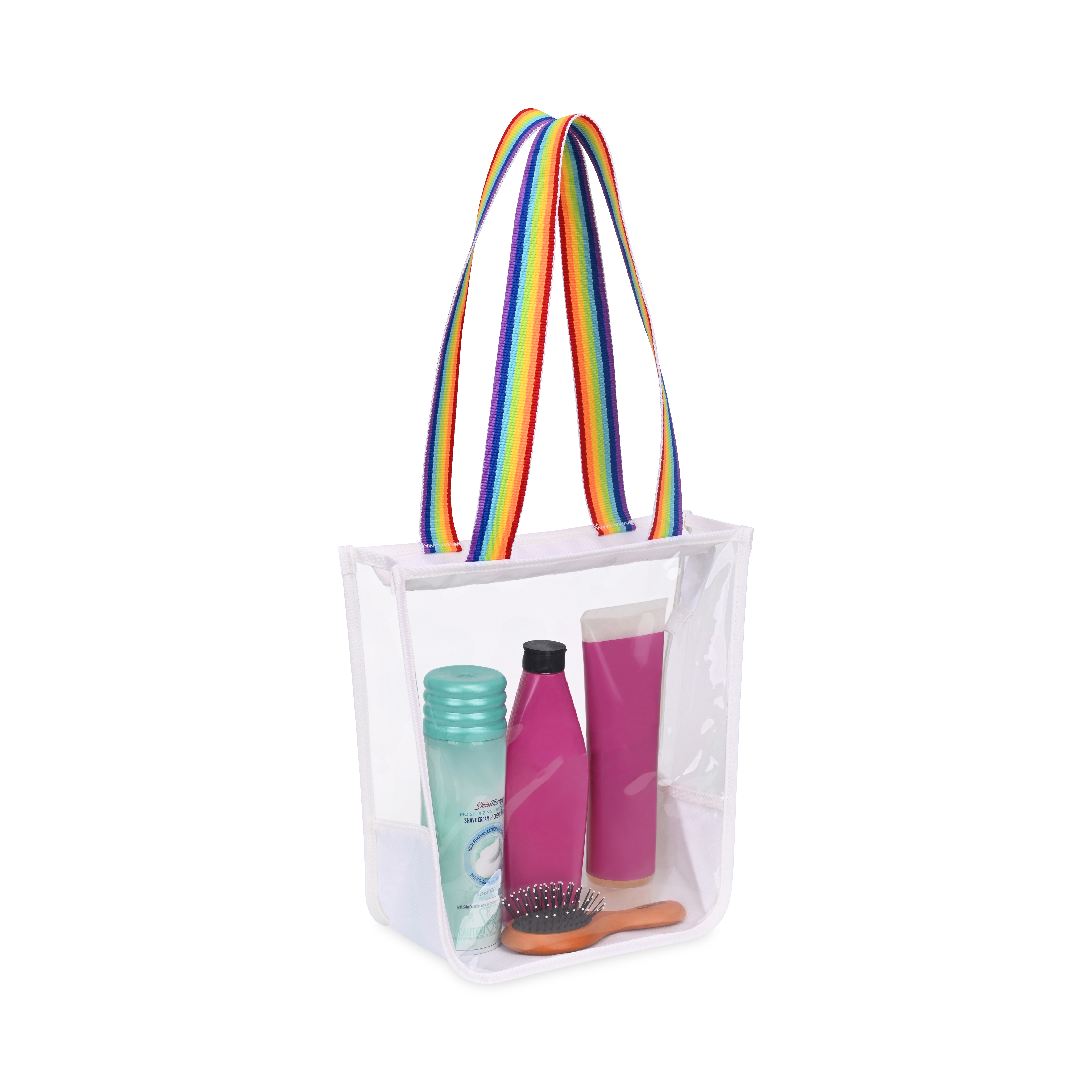 Sigma Clear Zippered Tote 18