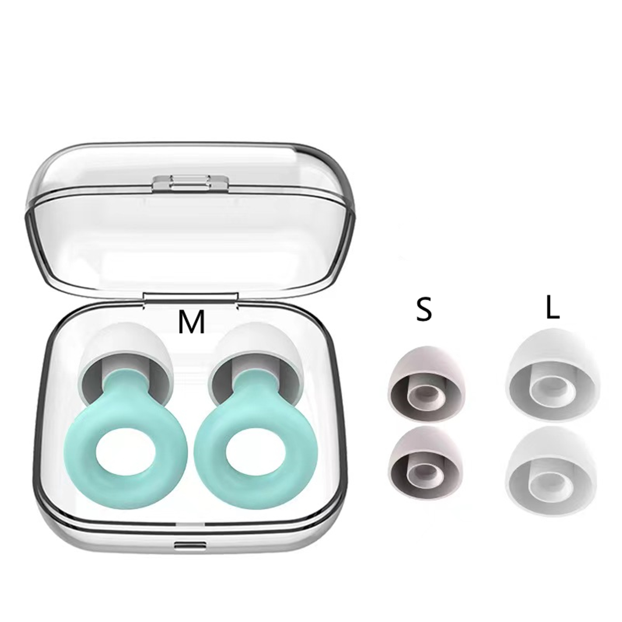 Circle Reusable Silicone Ear Plugs For Noise Reduction 3