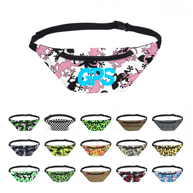13 3/8" Sublimation Polyester Fanny Pack 1