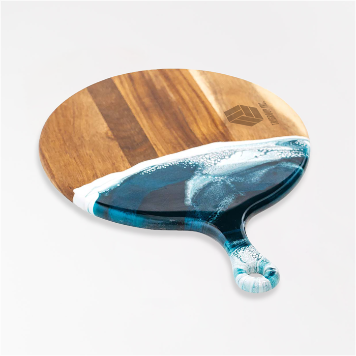 Round Paddle Acacia Cheese Board 16