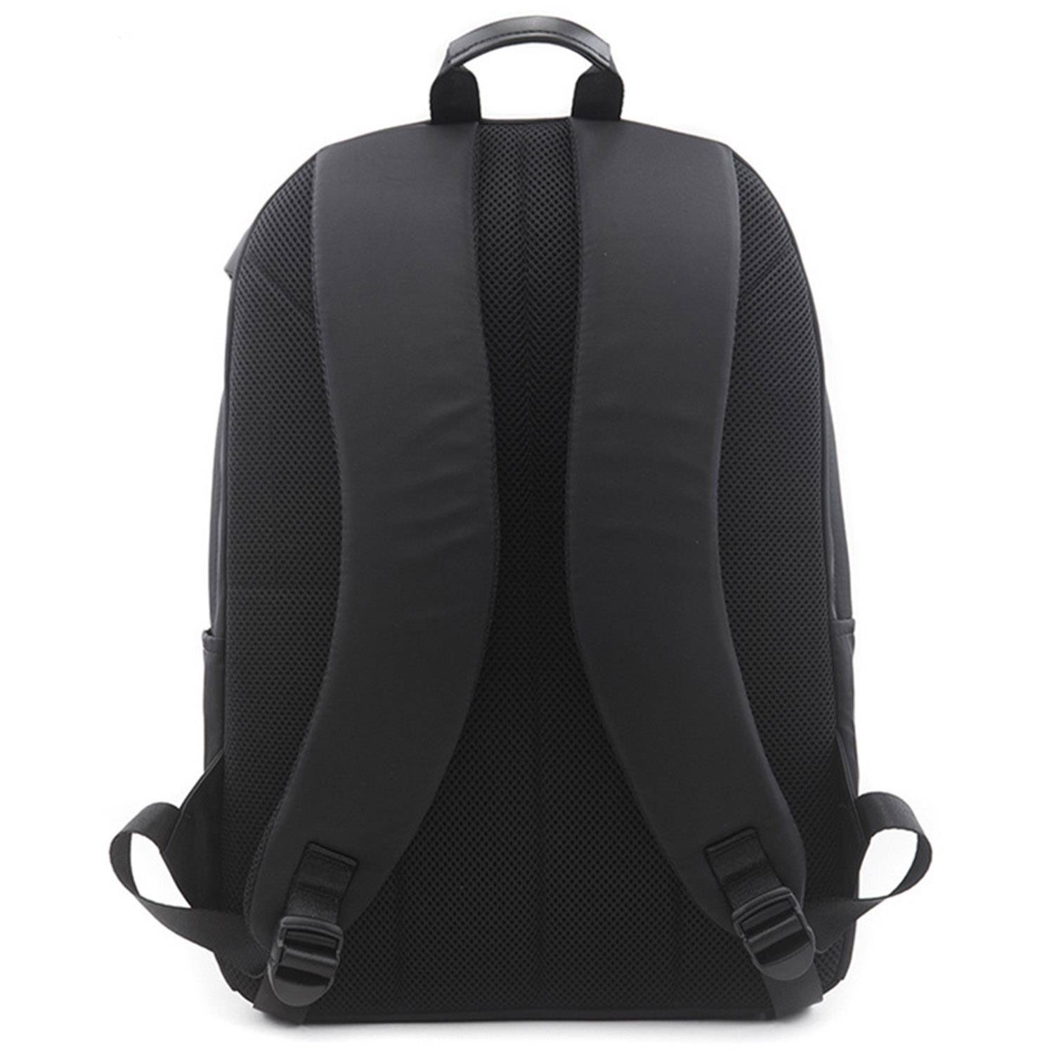 Nylon Leisure Travel Backpack W/ Usb Charging Port 4