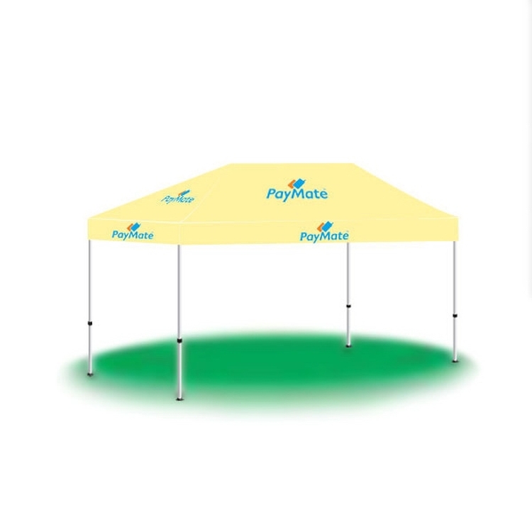 10' x 15' Custom Pop Up Printed Canopies-2 Color 1