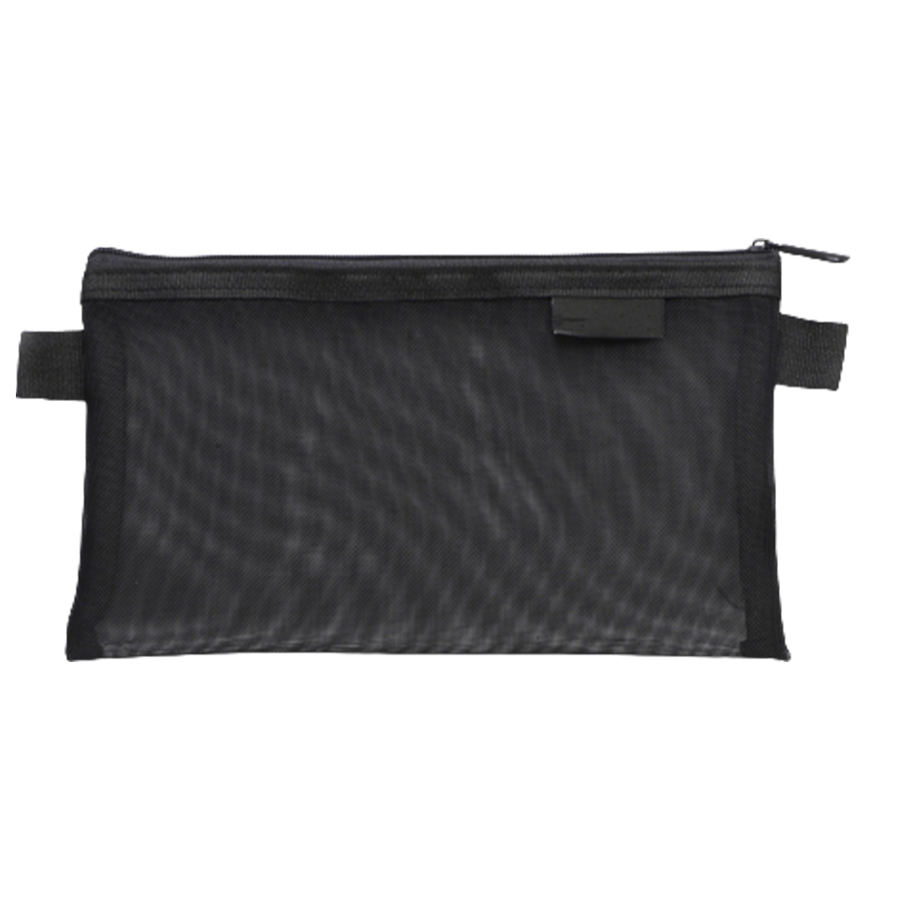 Mesh Pencil Pouch With Zipper Closure 1