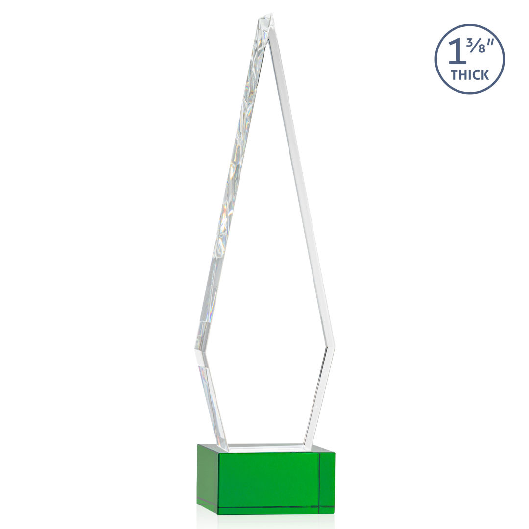 Springfield VividPrint™ Award on Hancock Base - Green 16