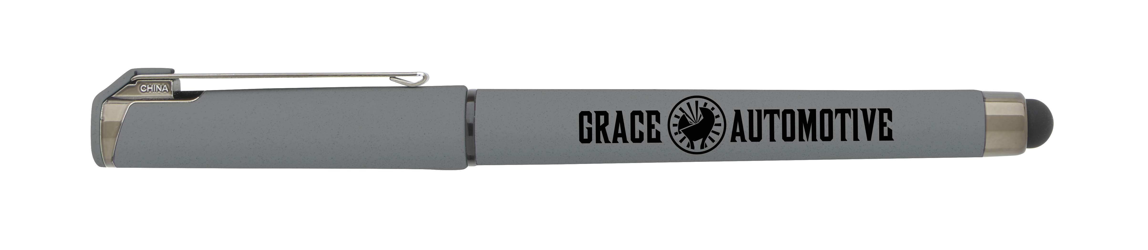 Good Value™ Cali Stylus Gunmetal Suede RABS Pen 78