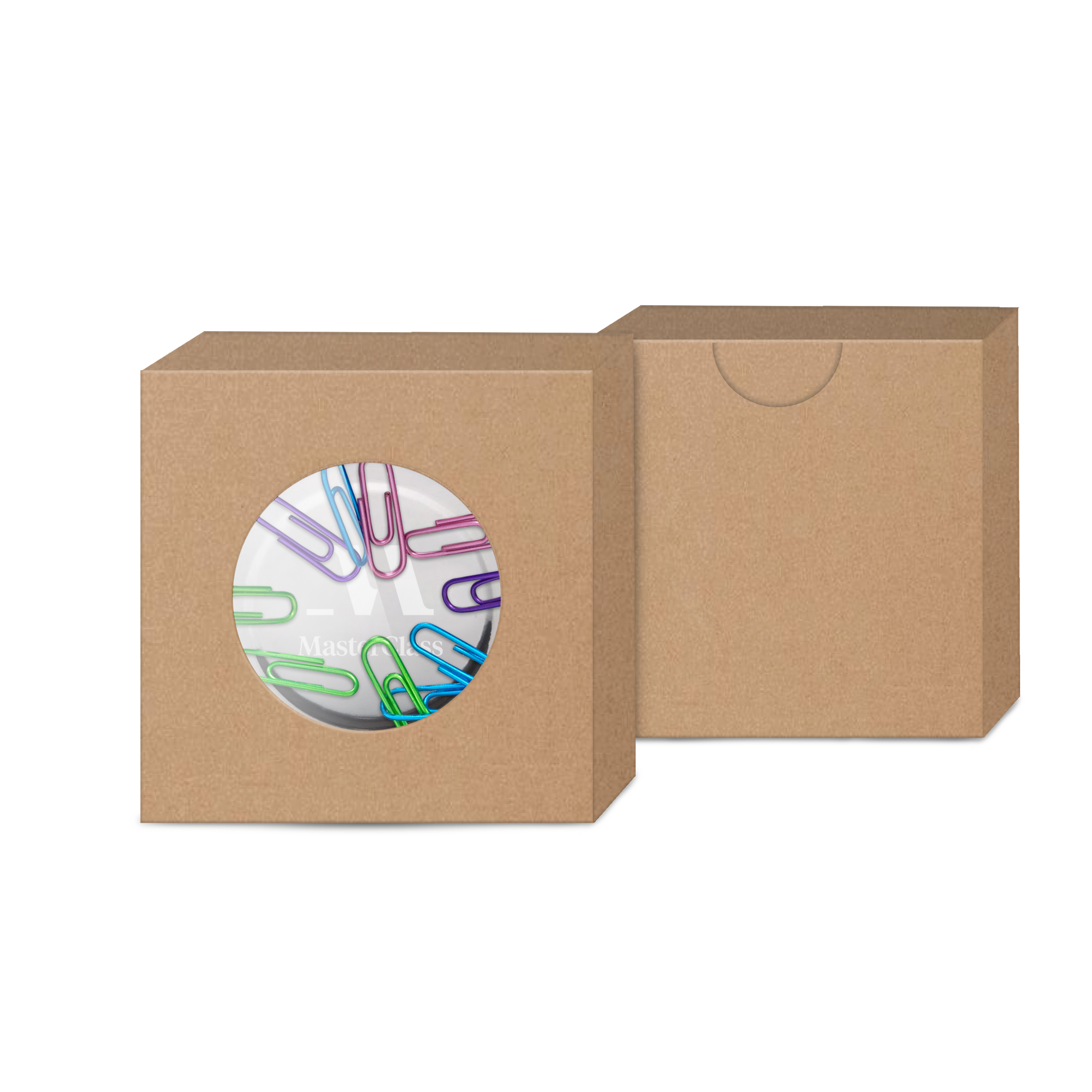 Mini Magnetic Accessory Bowl With Paper Clips