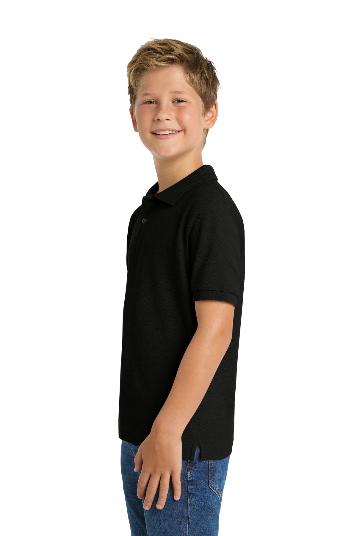 Port Authority Youth Silk Touch Polo. Y500 77