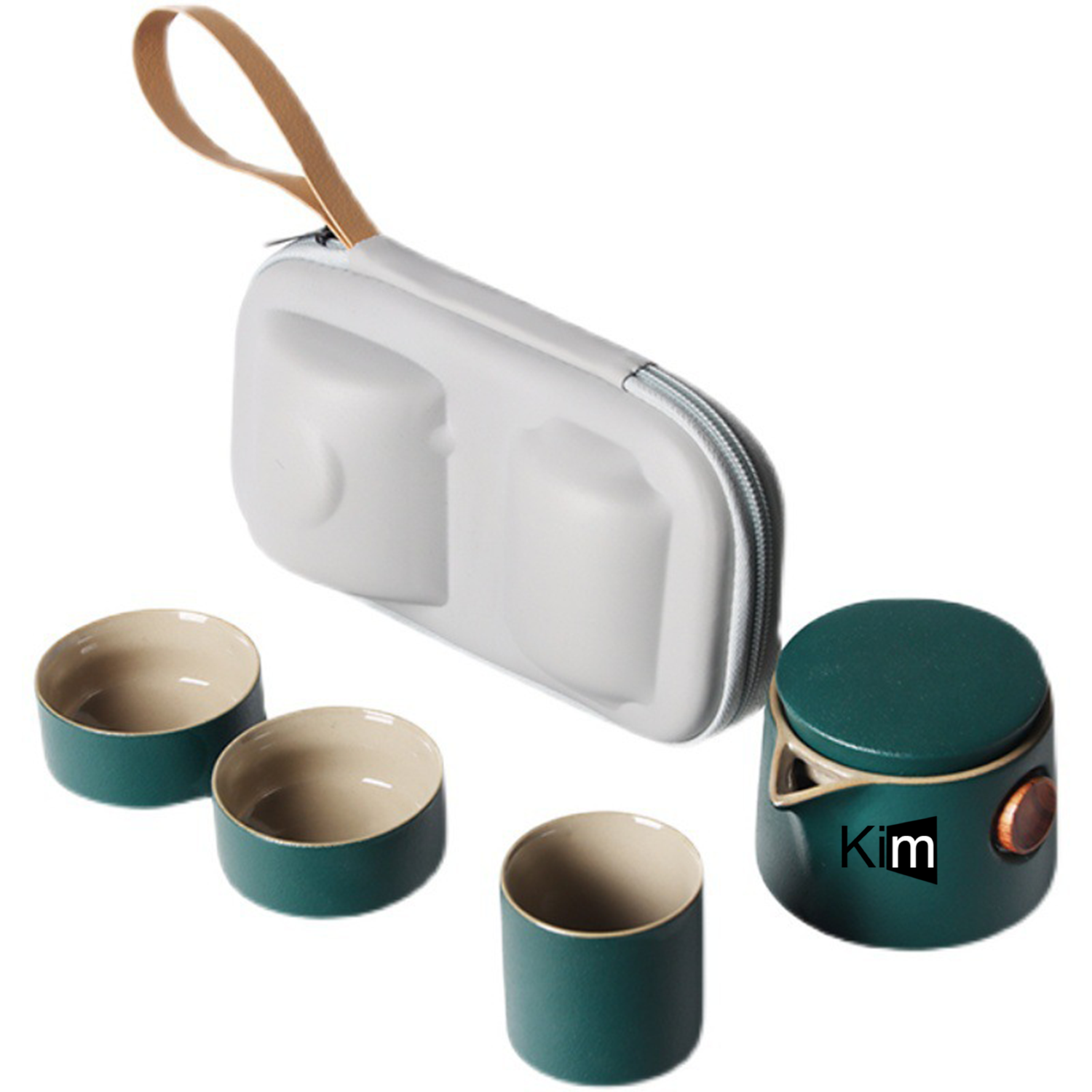 Ceramic Portable Travel Tea Set 2