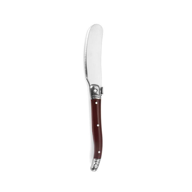 Stainless Steel Butter Knife W/ Wooden Handle 4
