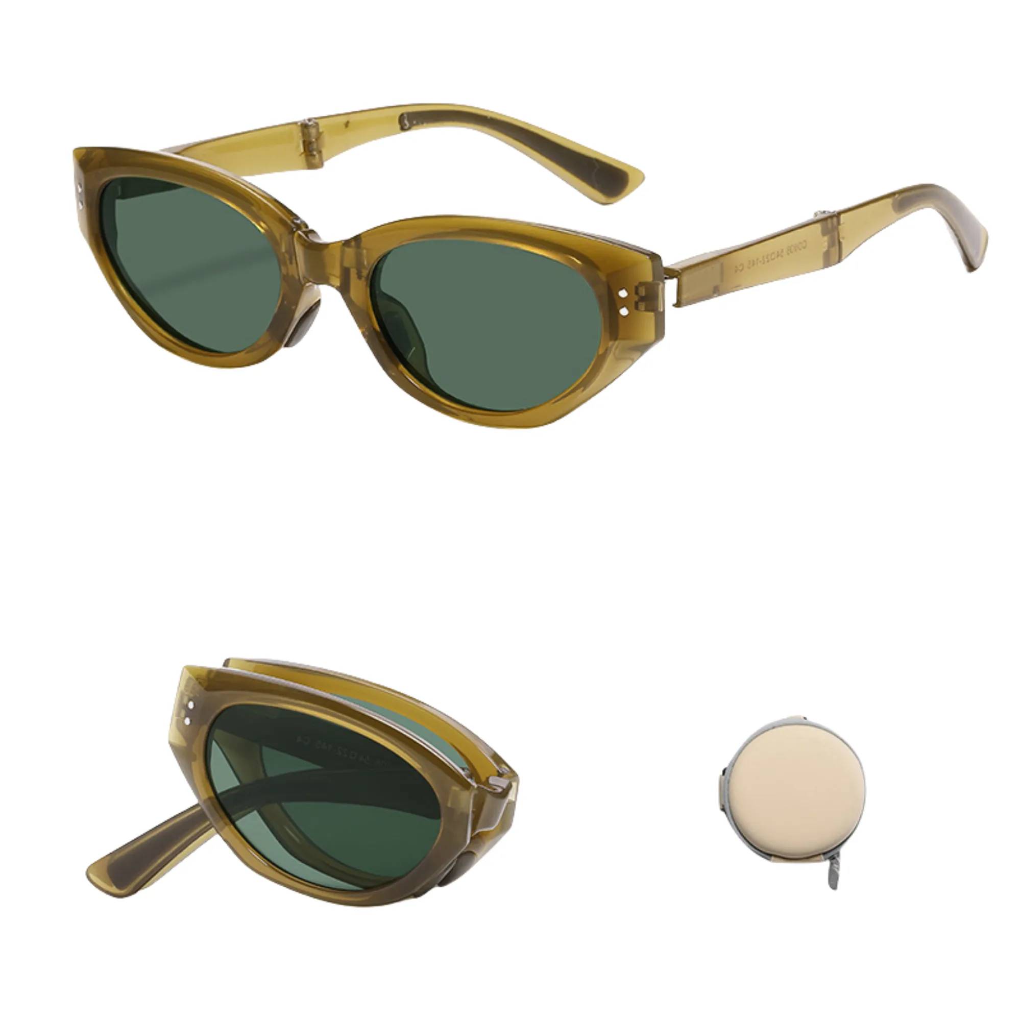 UV Protection Cat-Eye Foldable Shades Fashion Sunglasses 1