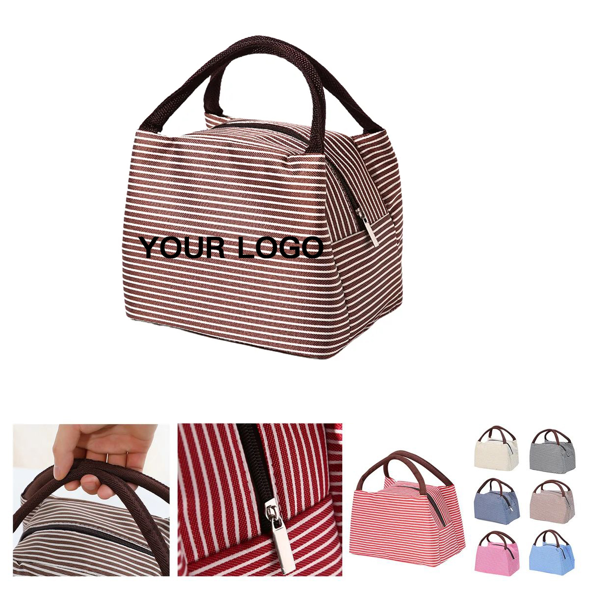 Reusable Lunch Tote with Thermal Lining 3