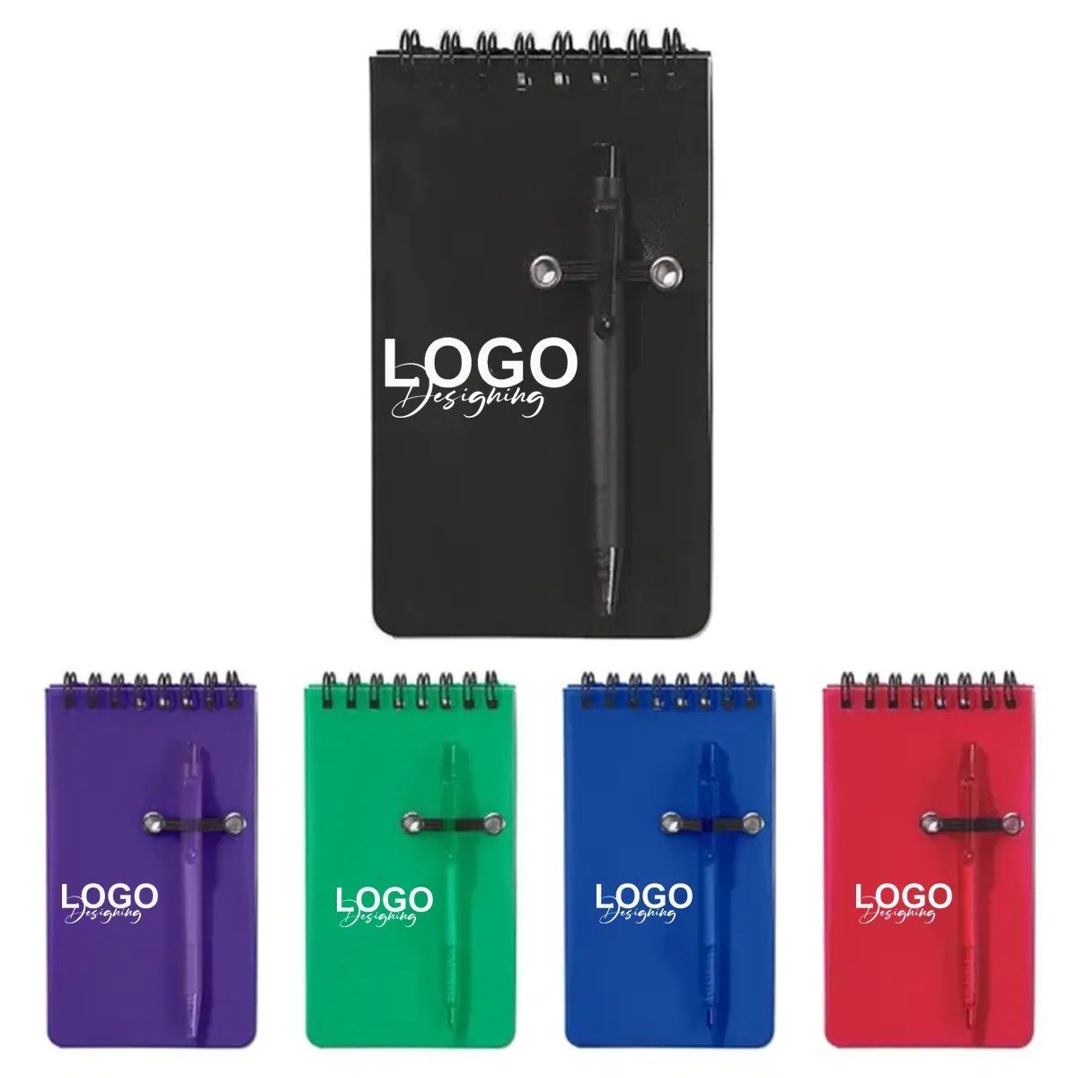 Spiral Pocket Jotter with Pen 2