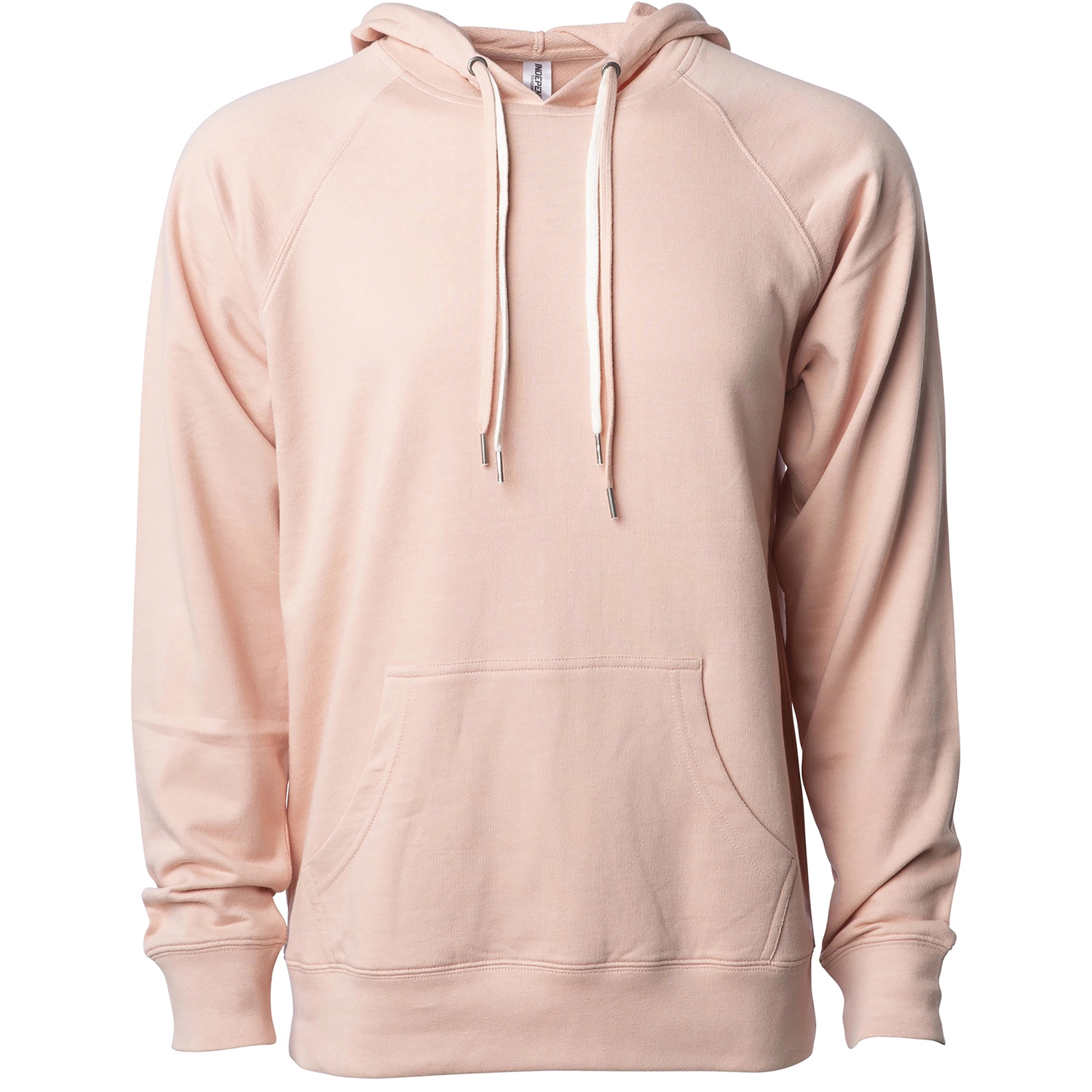 Unisex Lightweight Loopback Terry Hooded Pullover 26