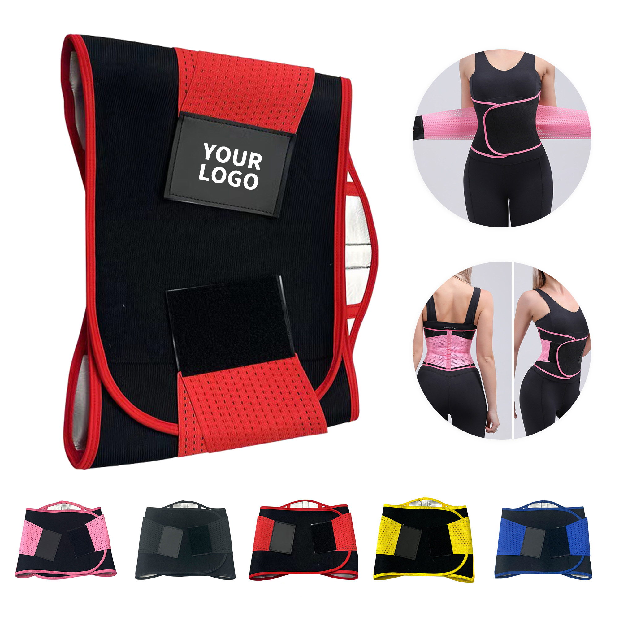 Stretch Waist Trimmer Compression Belt 6