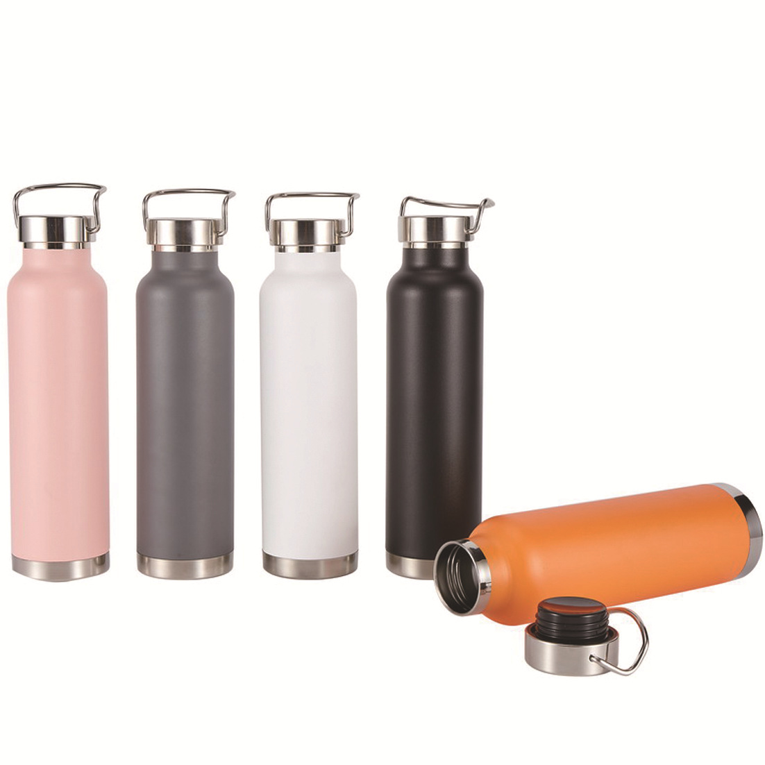 22 oz Double Wall Stainless Bottle, custom water bottle with logo imprint 2