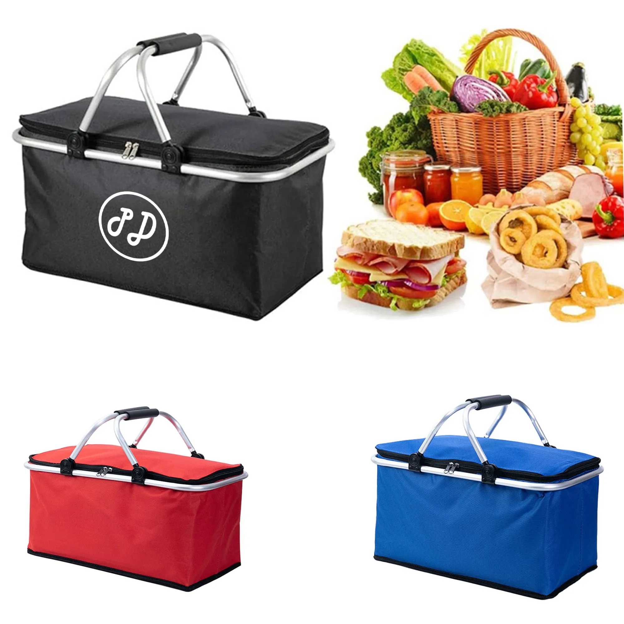 Reusable 30L Insulated Picnic Basket 2