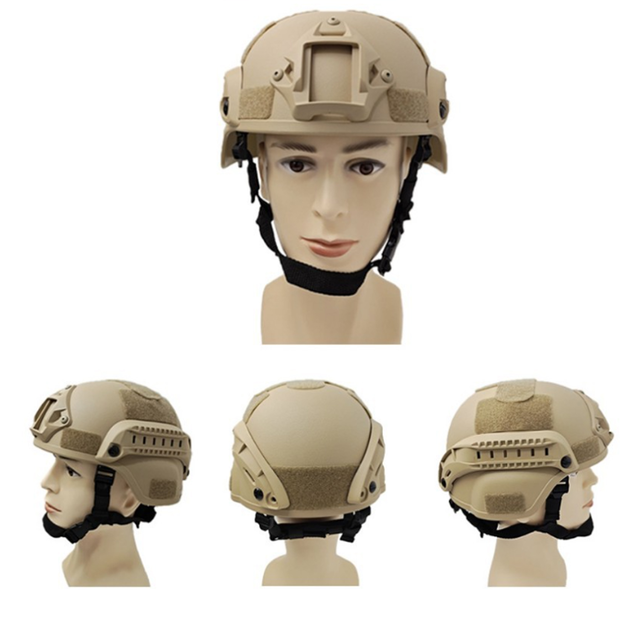 Versatile ABS Tactical Helmet for Cycling and Gaming 3