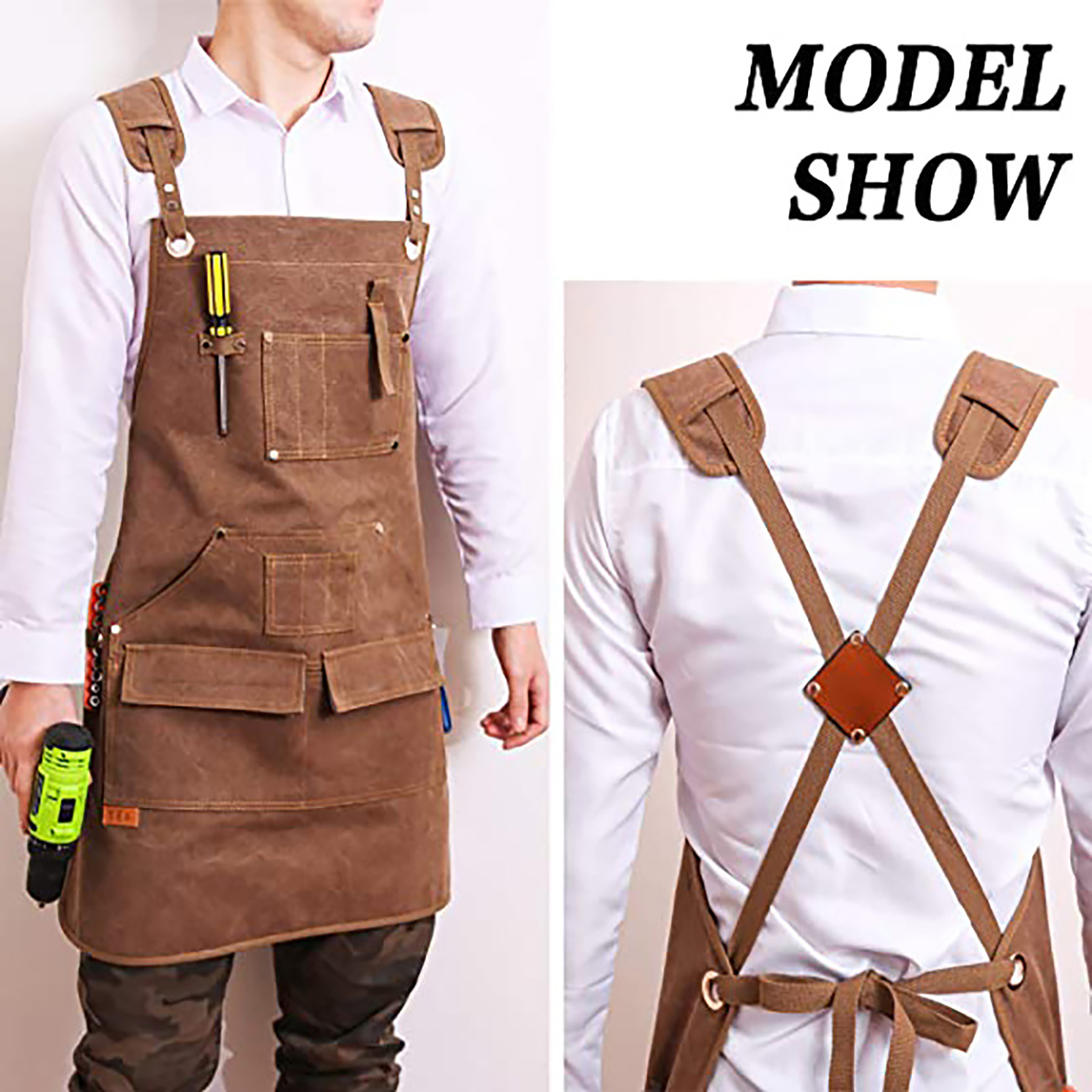 Canvas Work Apron 3