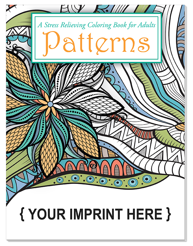 ADULT COLORING BOOK - Patterns, Stress Relieving Coloring Book for Adults 5