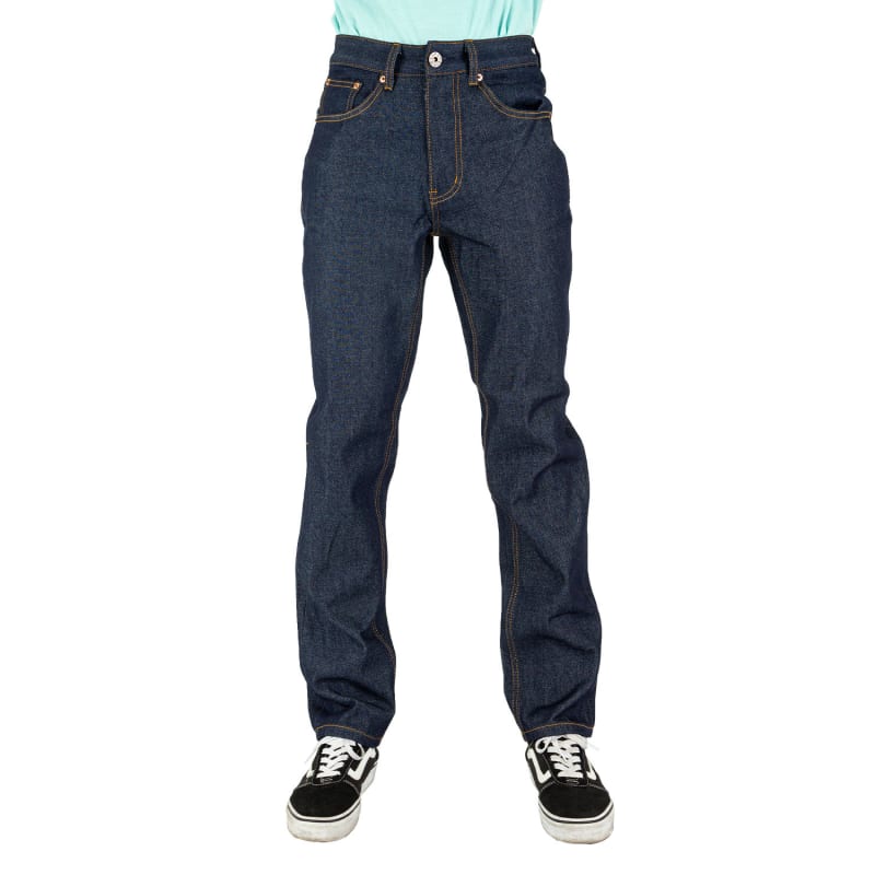 Shaka Wear Men's Raw Denim Straight-Leg Jean Pant 6