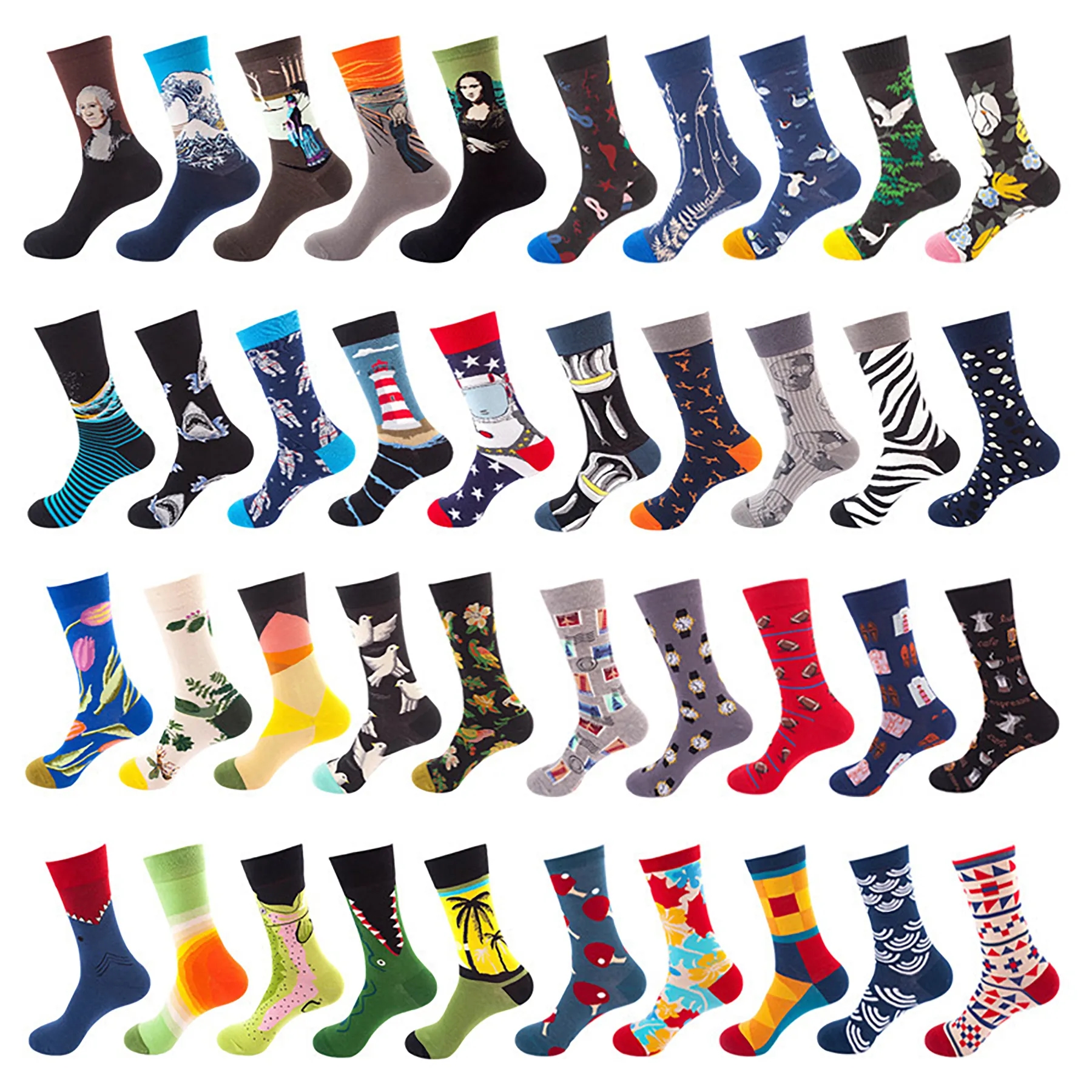 Custom Premium Knit Cotton Crew Socks 3