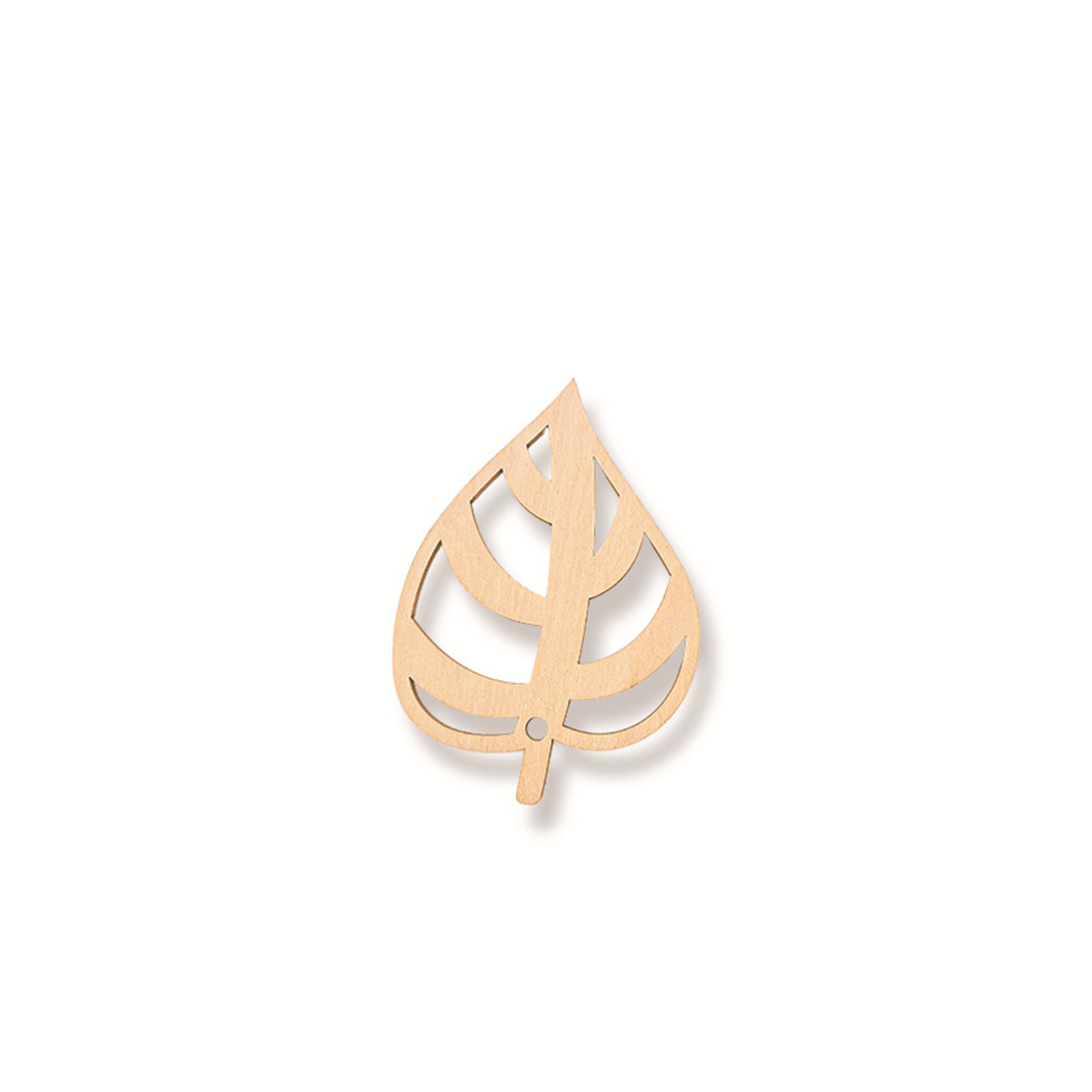 Natural Wood Christmas Tree Pendant 79