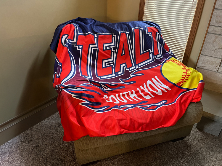 50 in. x 60 in. Polar Fleece Blanket (Dye Sublimated) 3