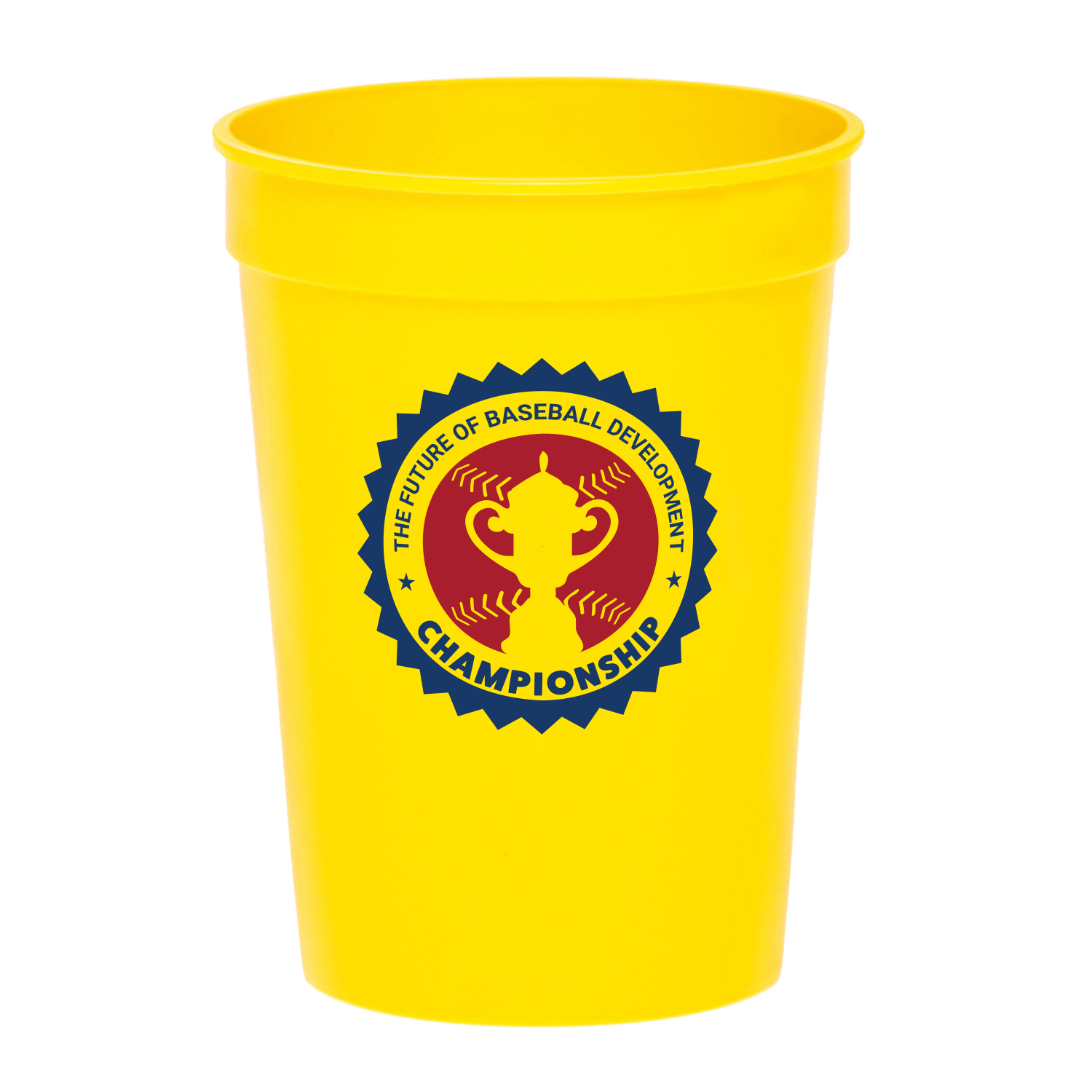 12 oz. Fanatic Plastic Stadium Cup (1 Color Imprint) 9