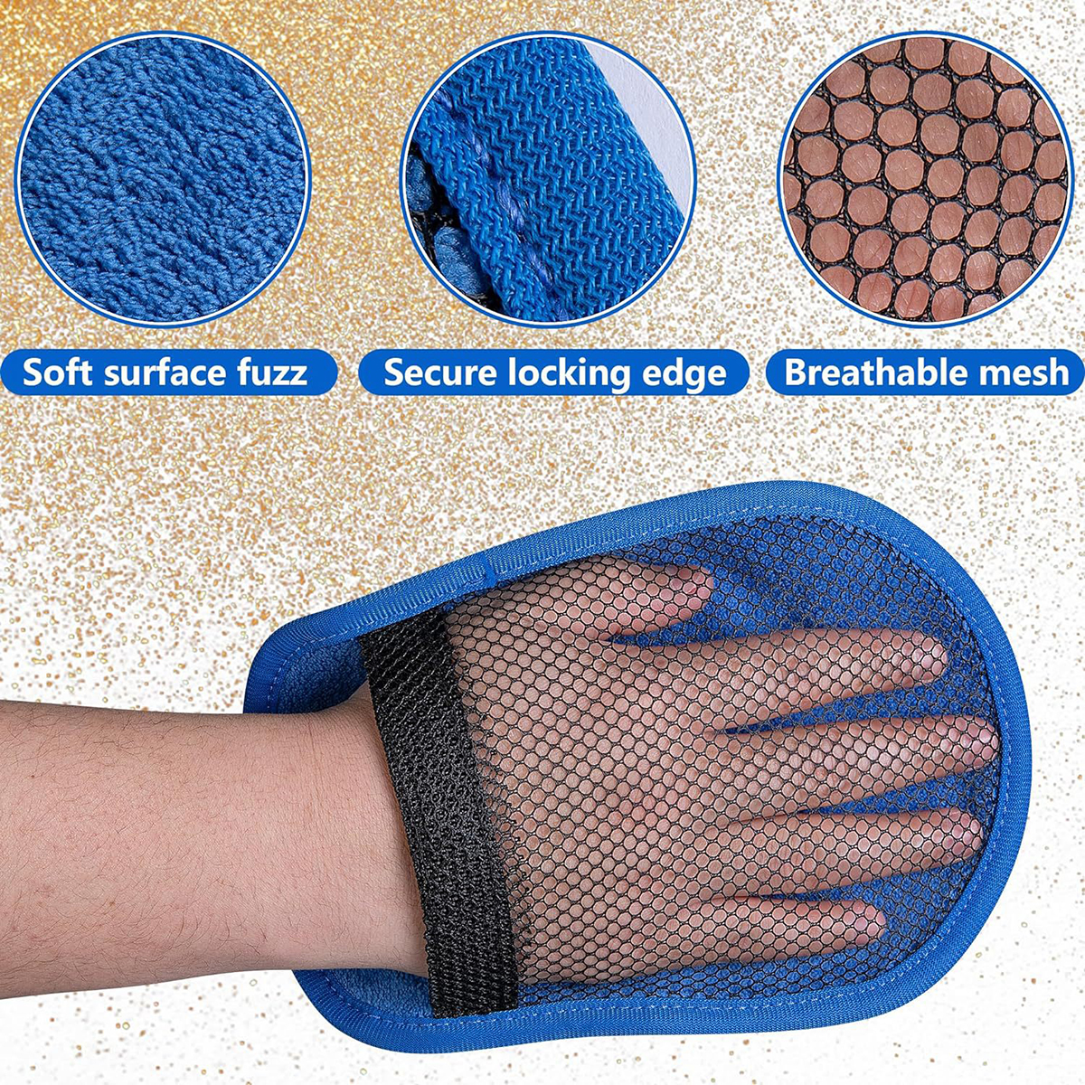 Beach Sand Removal Pouch for Travel & Outdoor Use 4