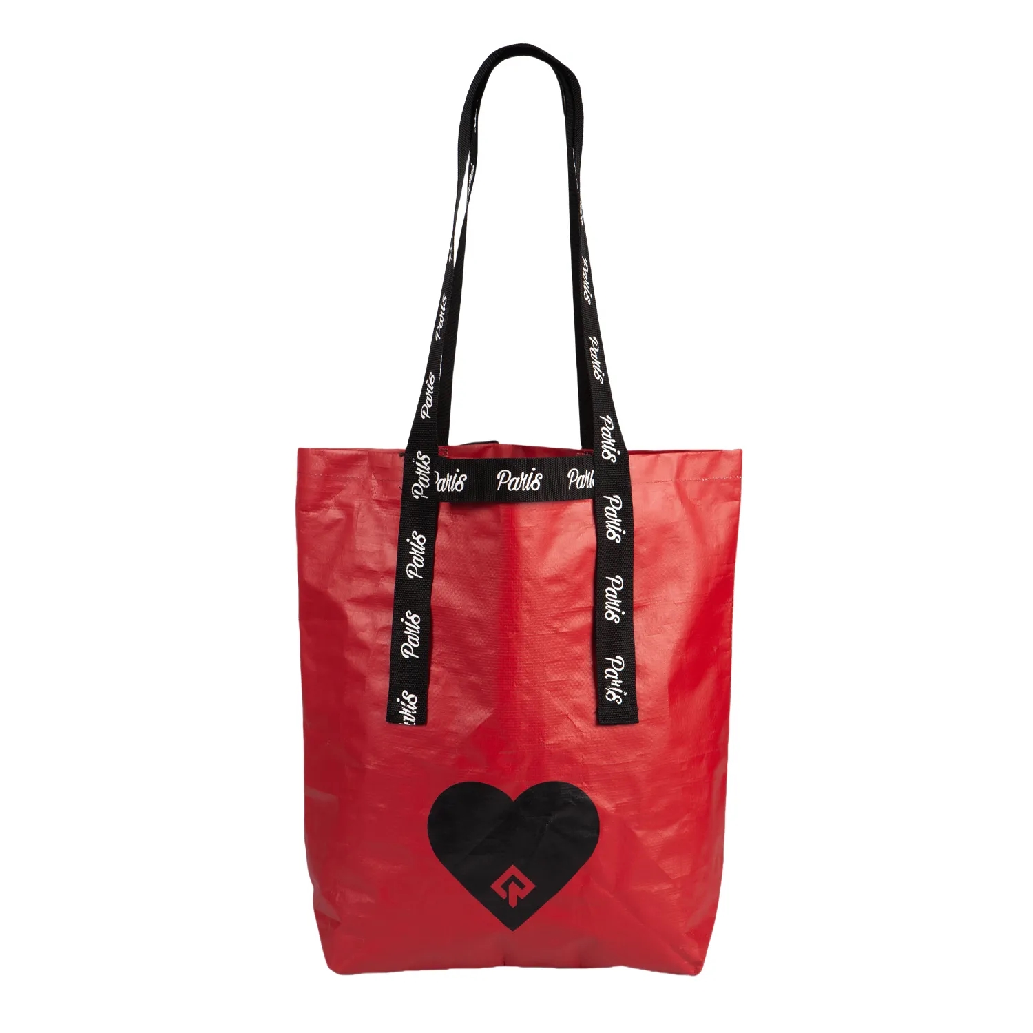 Red Heart Charm Tote Bag 3