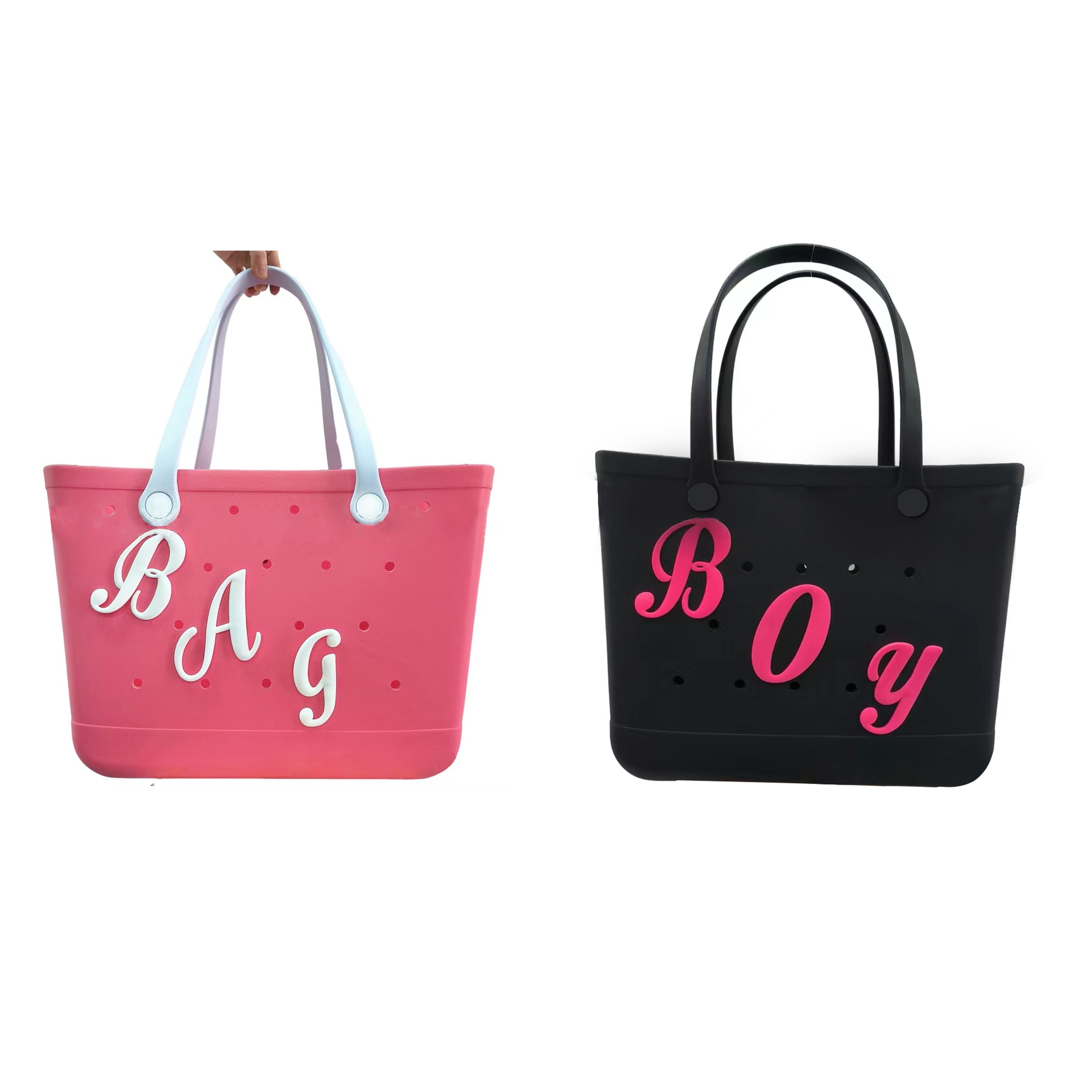 Rubber Tote Bag (direct import) 5