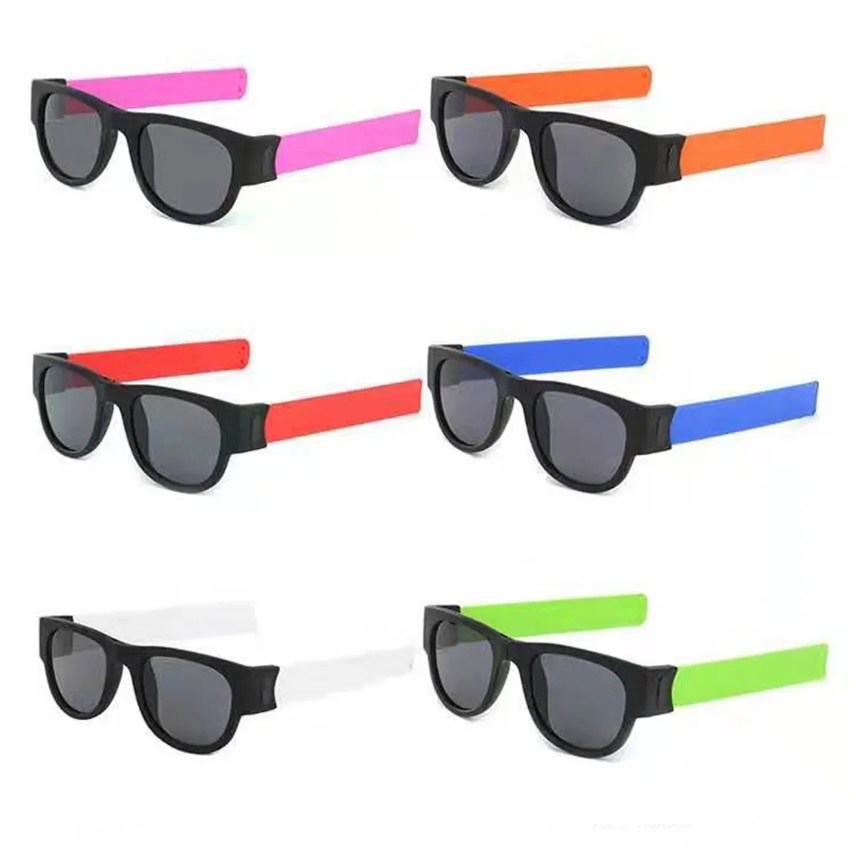 Folding Flexible Polarized Wrist Sunglasses 2