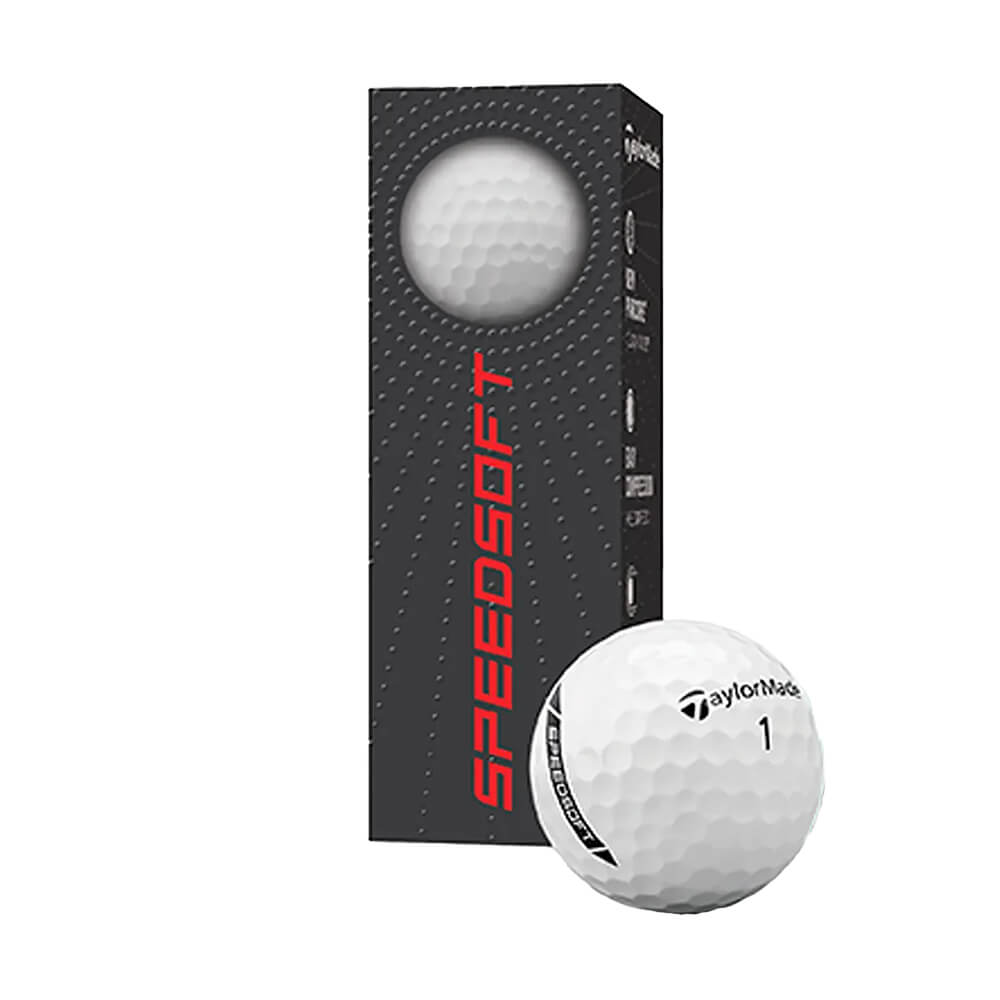 TaylorMade SpeedSoft Golf Ball Sleeve (3 Pack) 8
