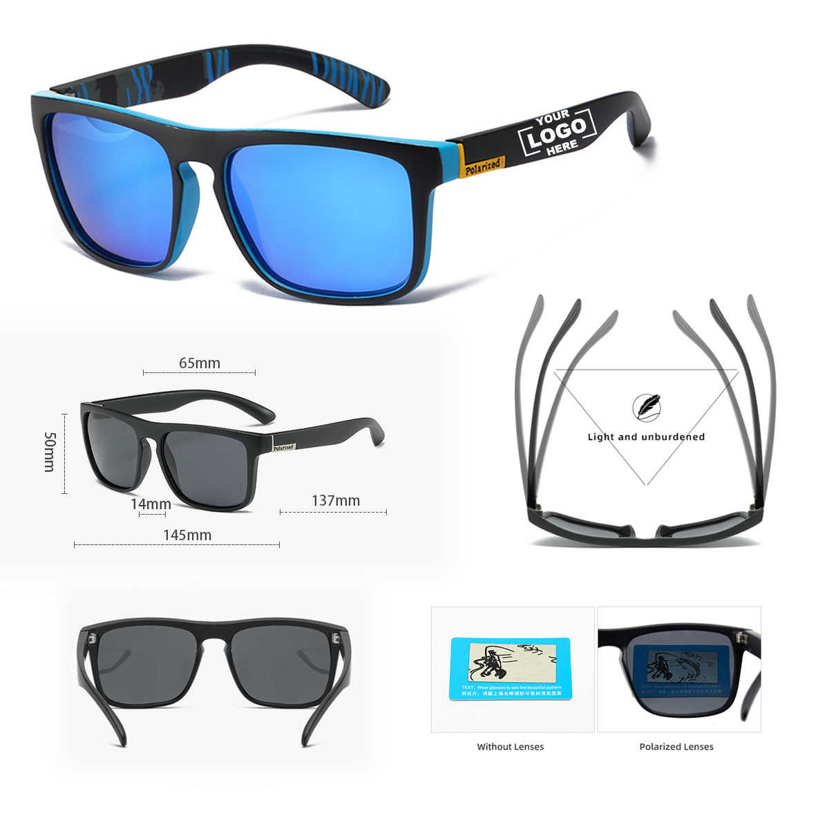 Retro Stylish Polarized Sunglasses 7