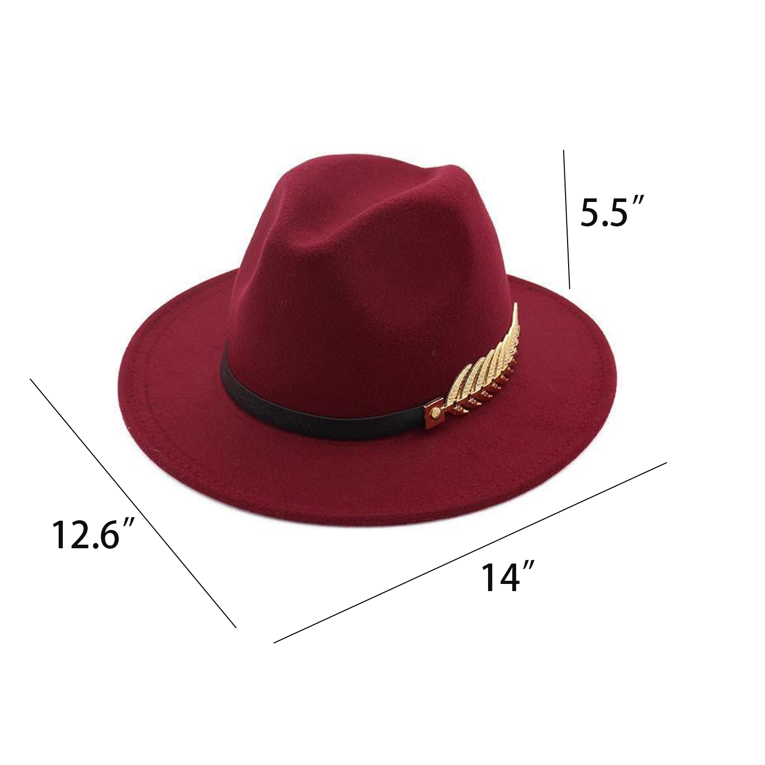 Felt Fedora Hat 6