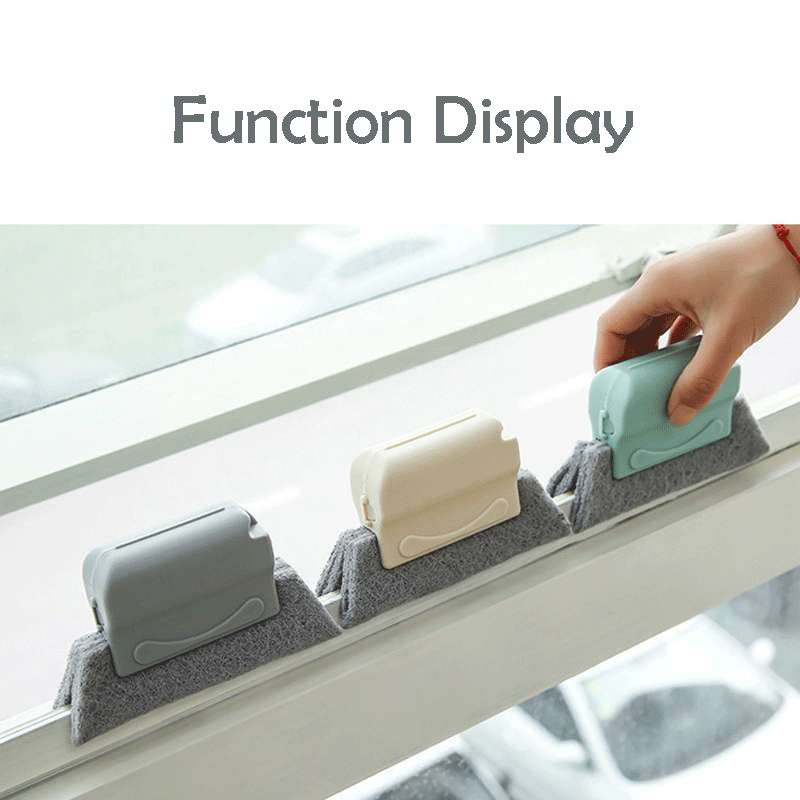 Creative Hand-held Window Groove Cleaning Brush 19