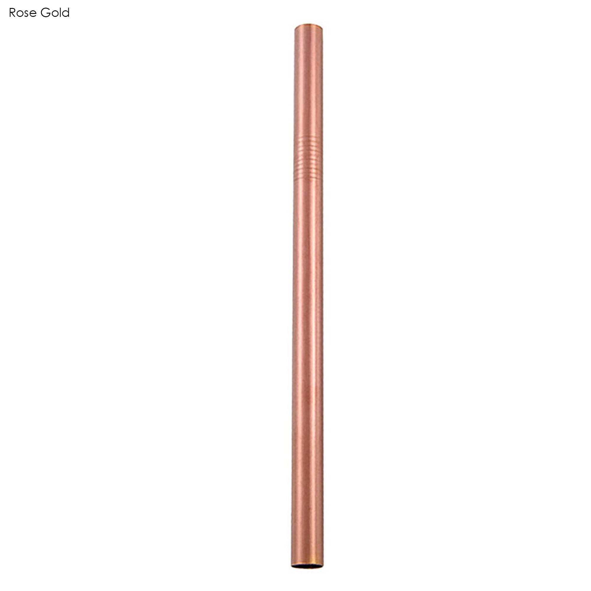Stainless Steel Straw 12MM x 215MM - Colour 8