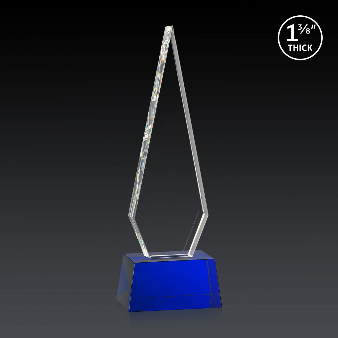 Springfield 3D Award on Robson Base - Blue 5